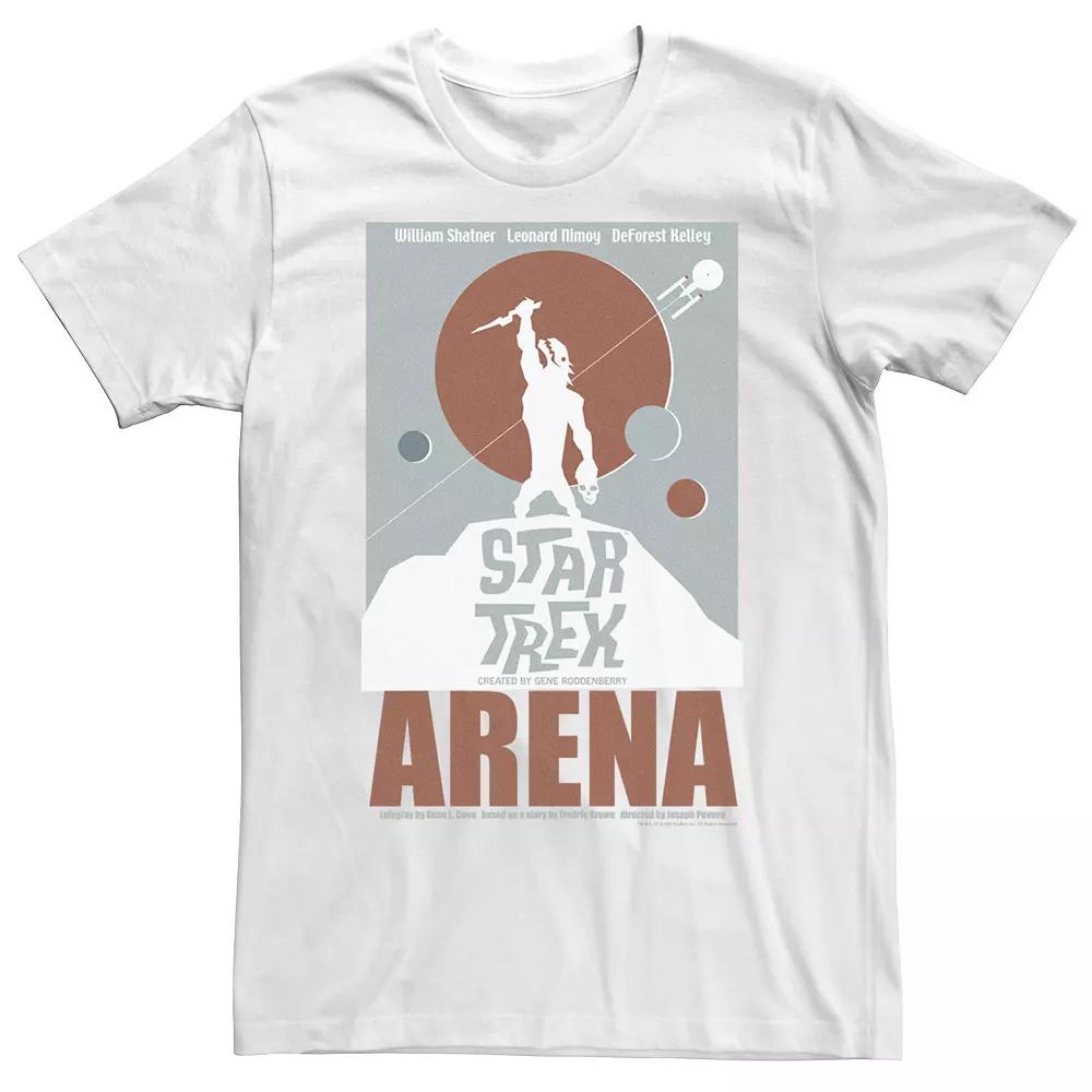 Men's Star Trek Original Series Arena Tee, Size: XXL, White Product Image