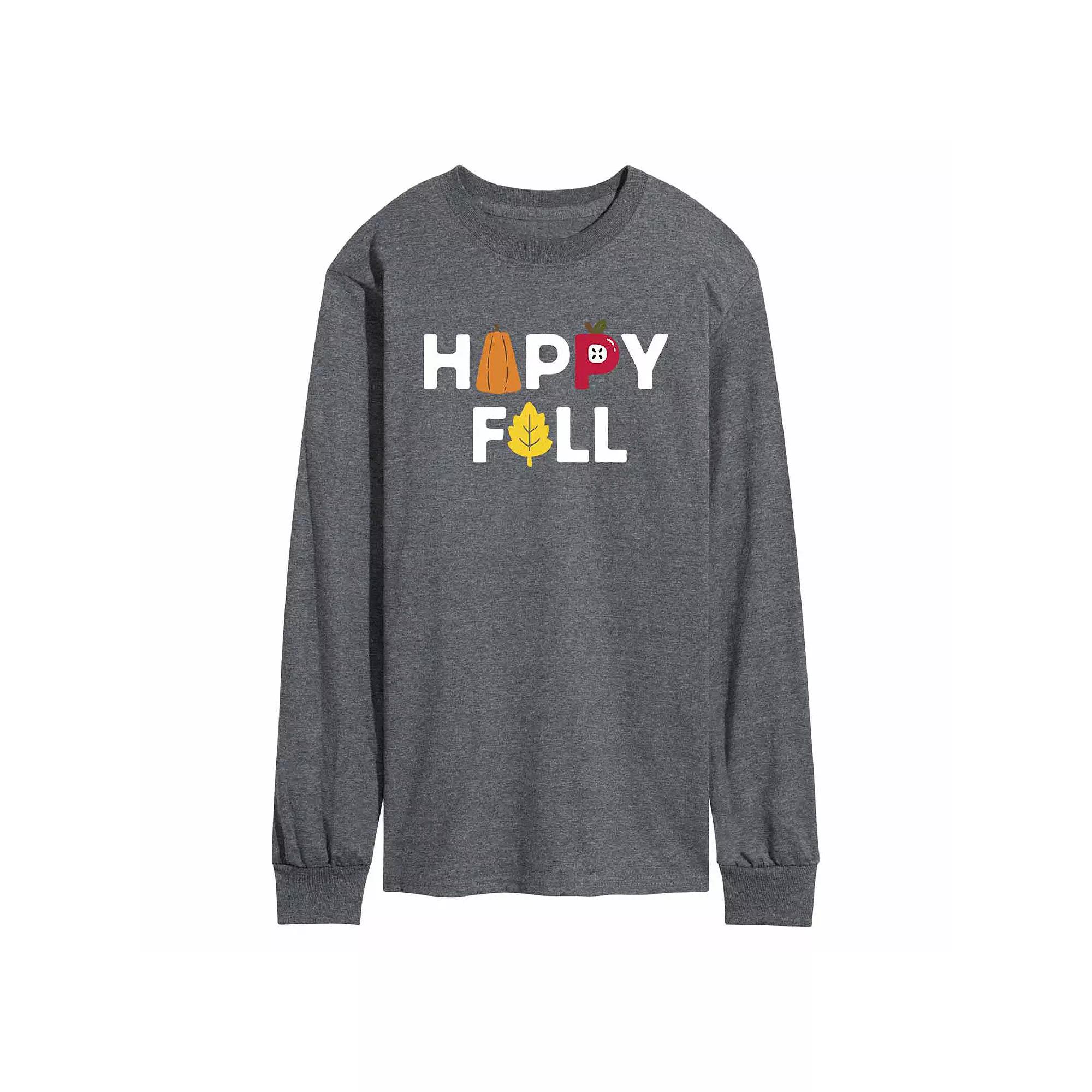 Men's Happy Fall Tee,  Product Image
