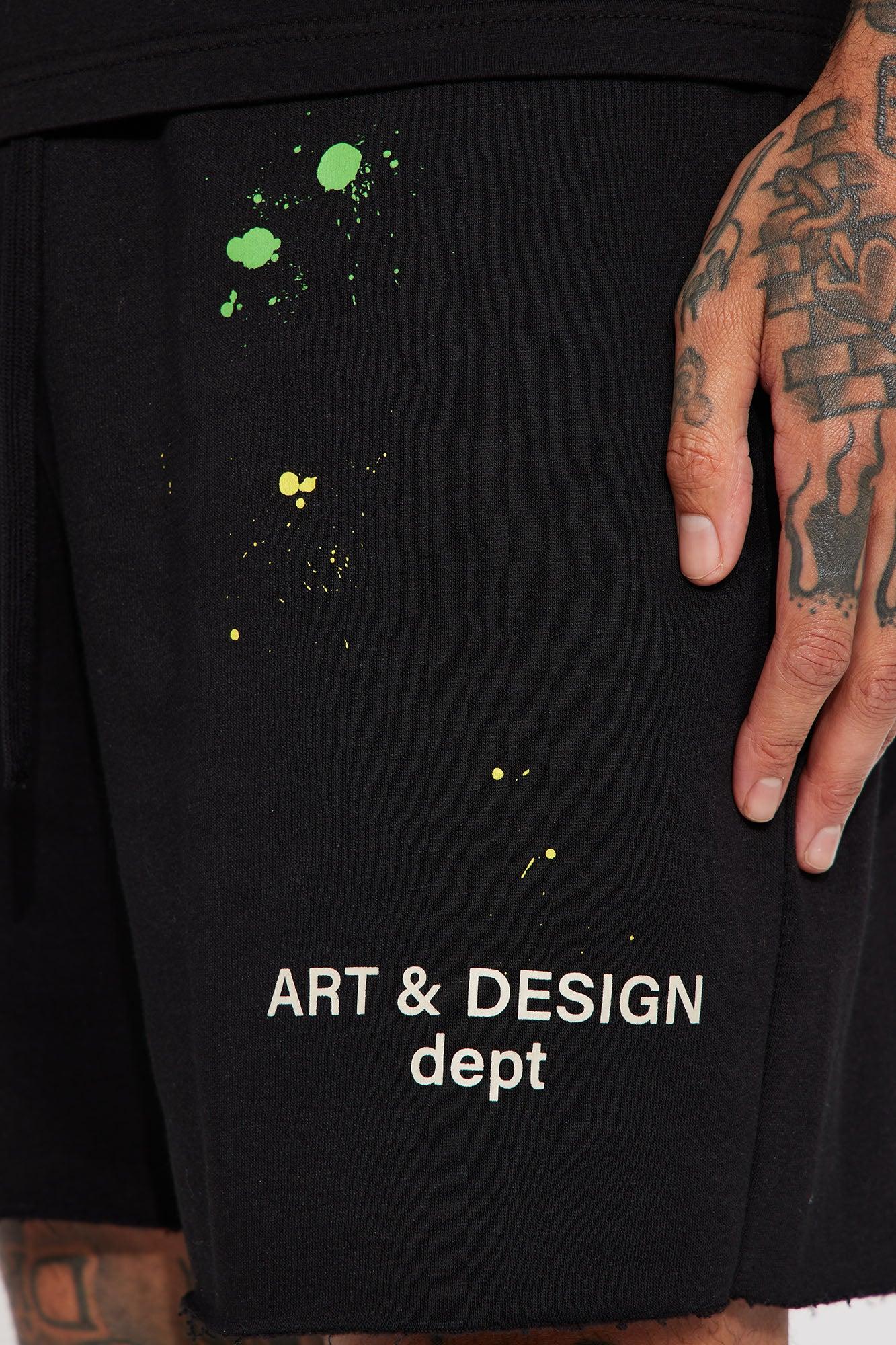 Art And Design Dept Shorts - Black Product Image