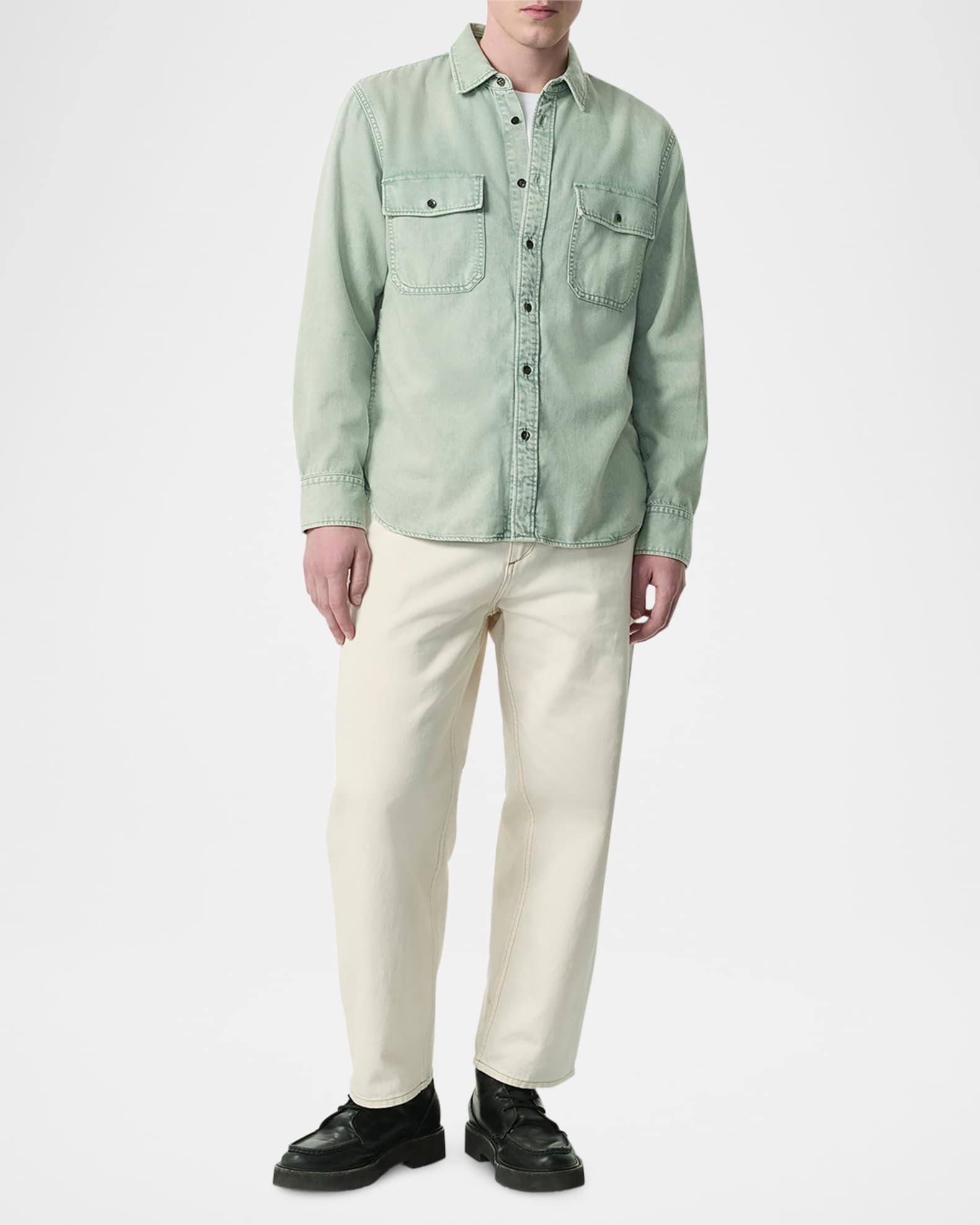 Men's Featherweight Denim Overshirt Product Image