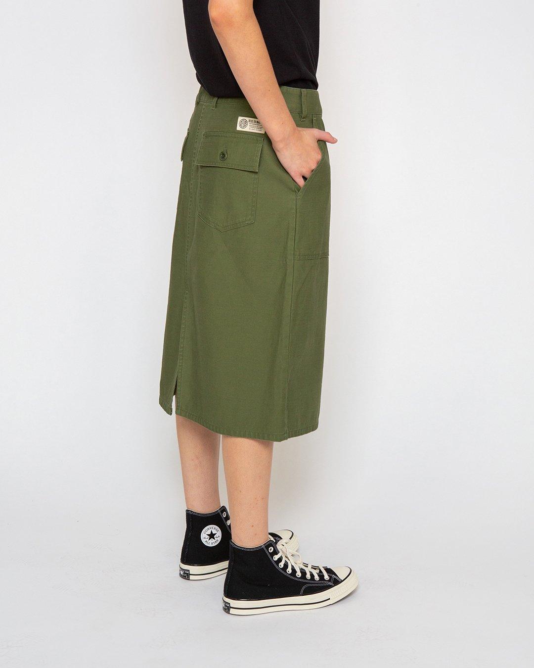 Olivia Skirt (Relaxed Fit) - Clover Green Product Image