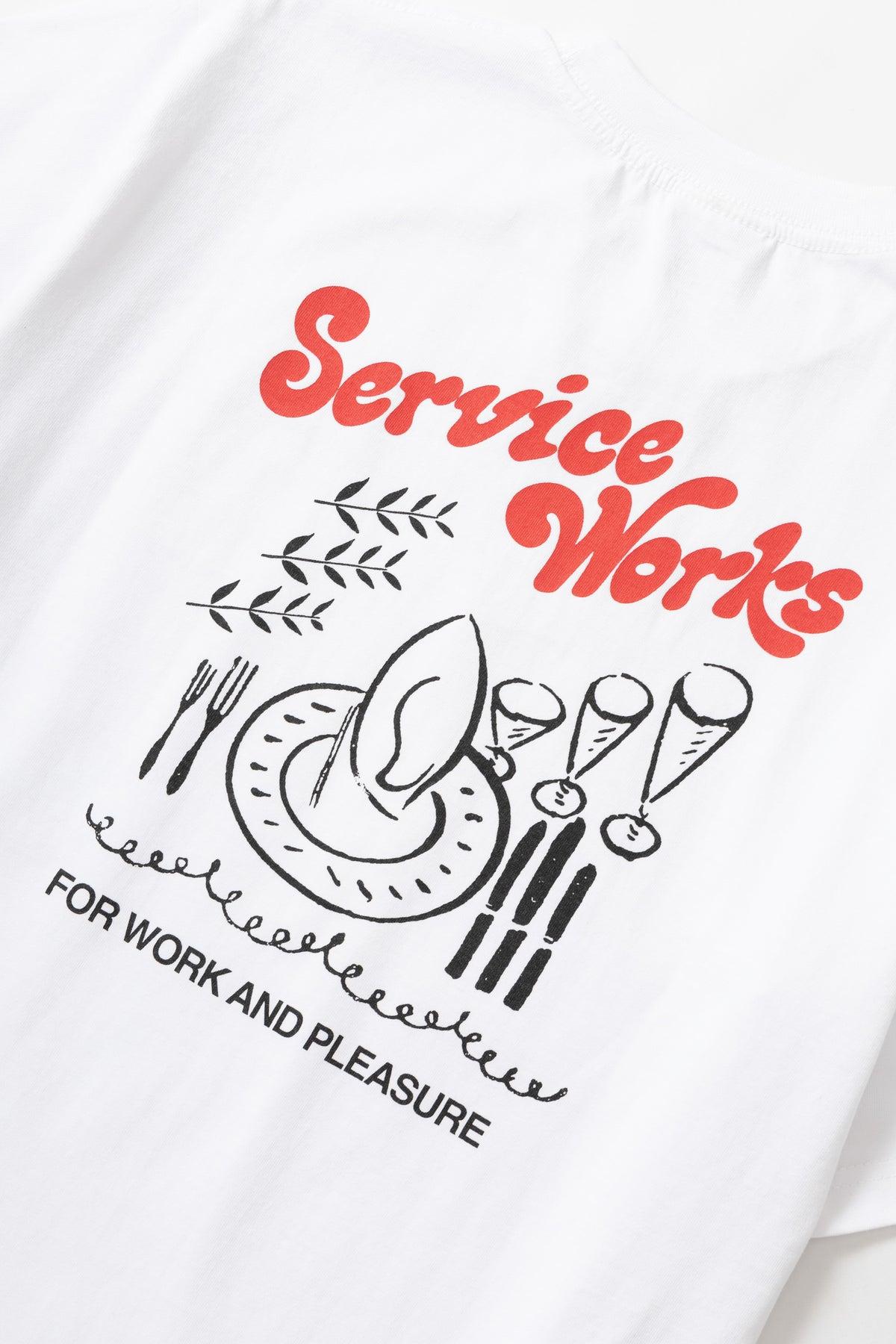 Work + Pleasure Tee - White Product Image