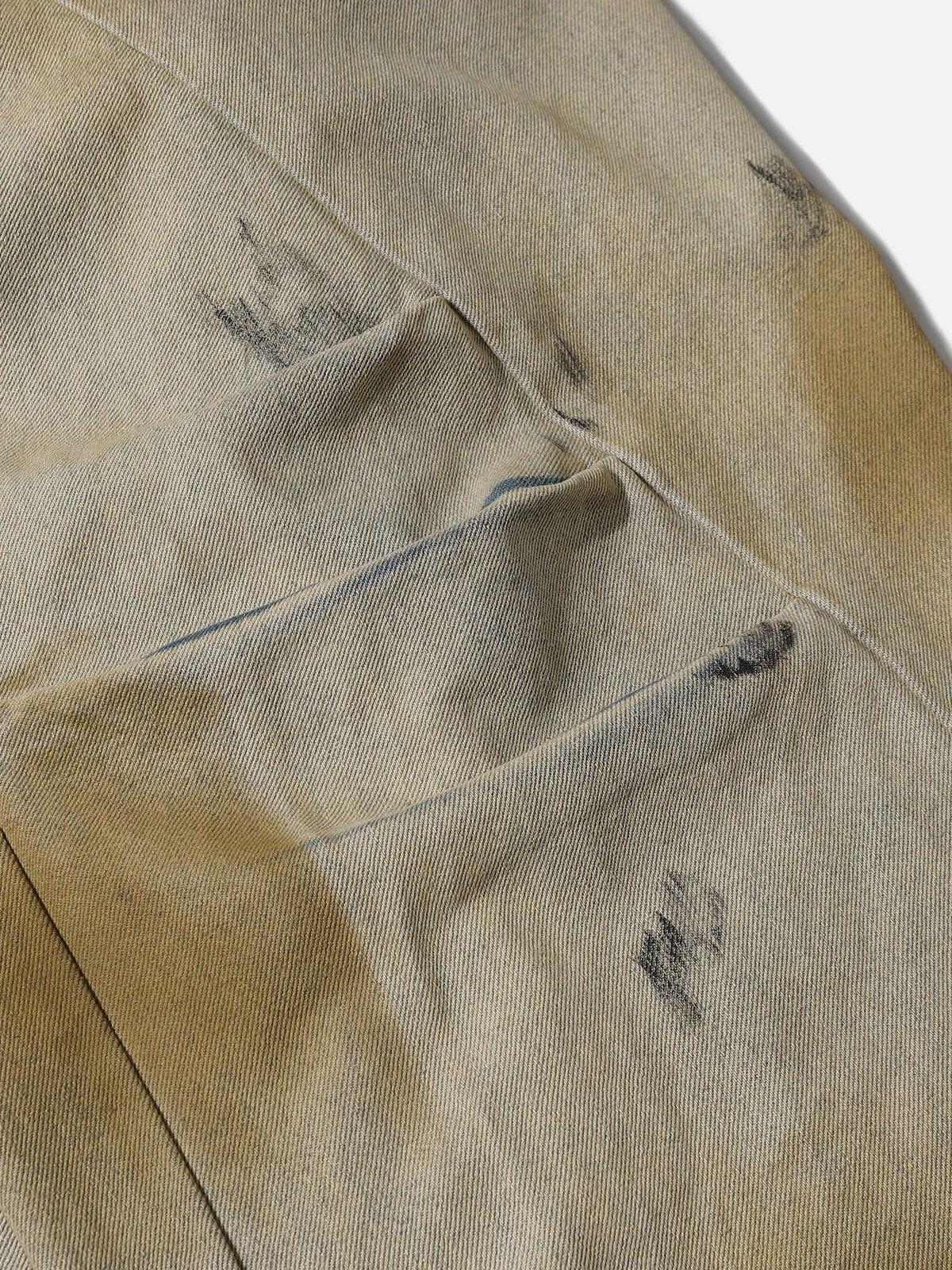 Aelfric Eden Mud Dyeing Baggy Jeans Product Image