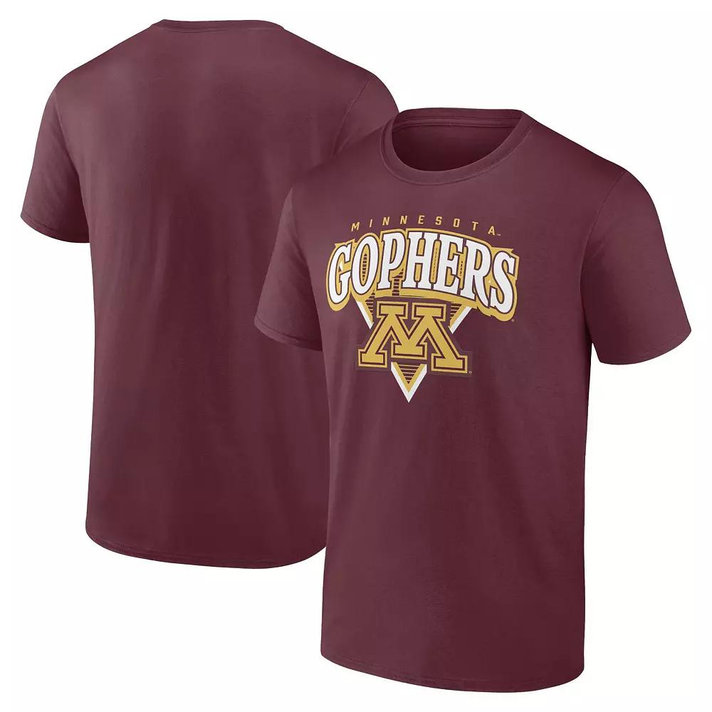 Men's Fanatics Maroon Minnesota Golden Gophers Modern Tri T-Shirt, Size: Medium, Red Product Image