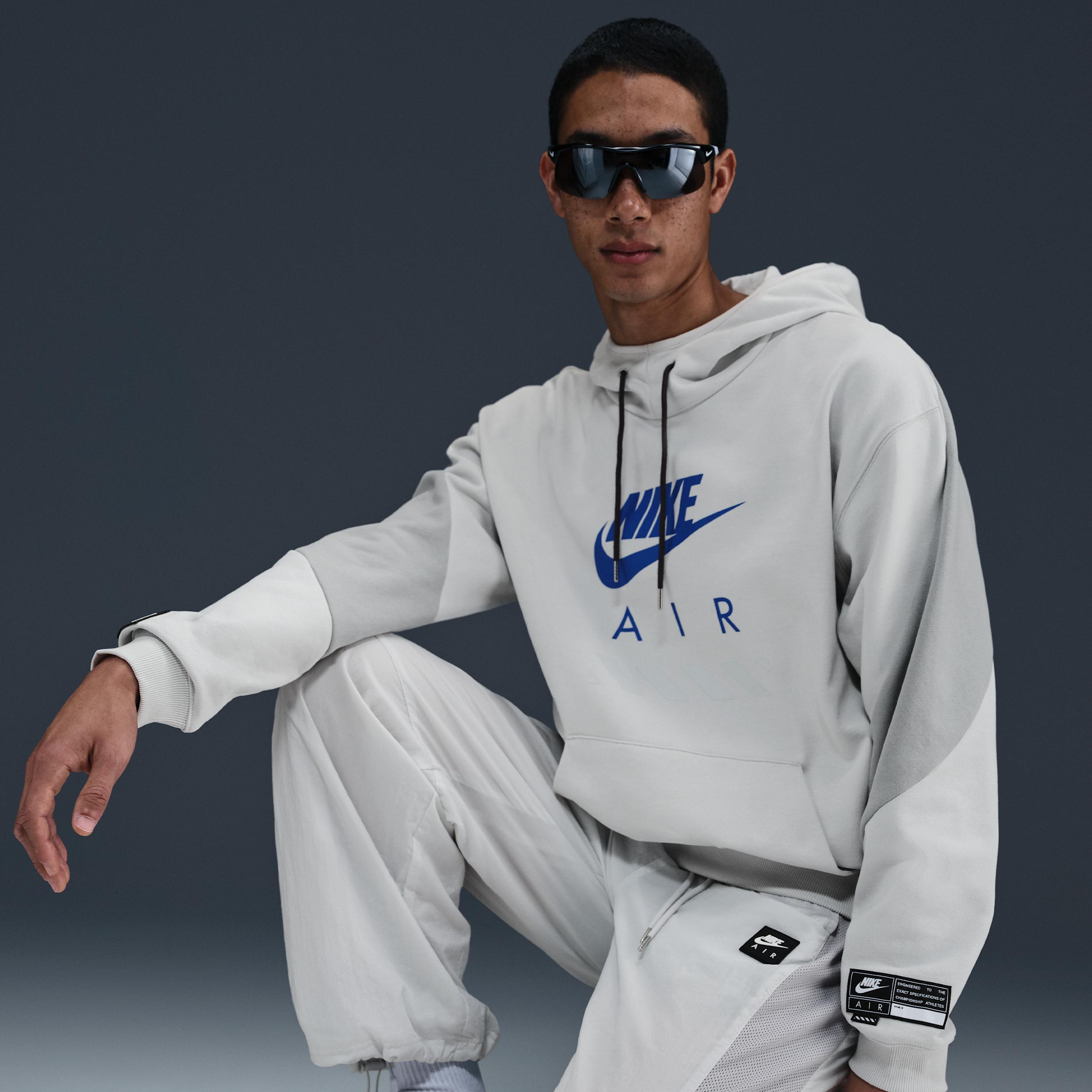 Nike Mens Air Fleece Pullover Hoodie | HJ0273-009 Product Image