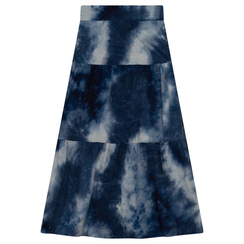 Riff TIe-Dye Tiered Skirt Product Image
