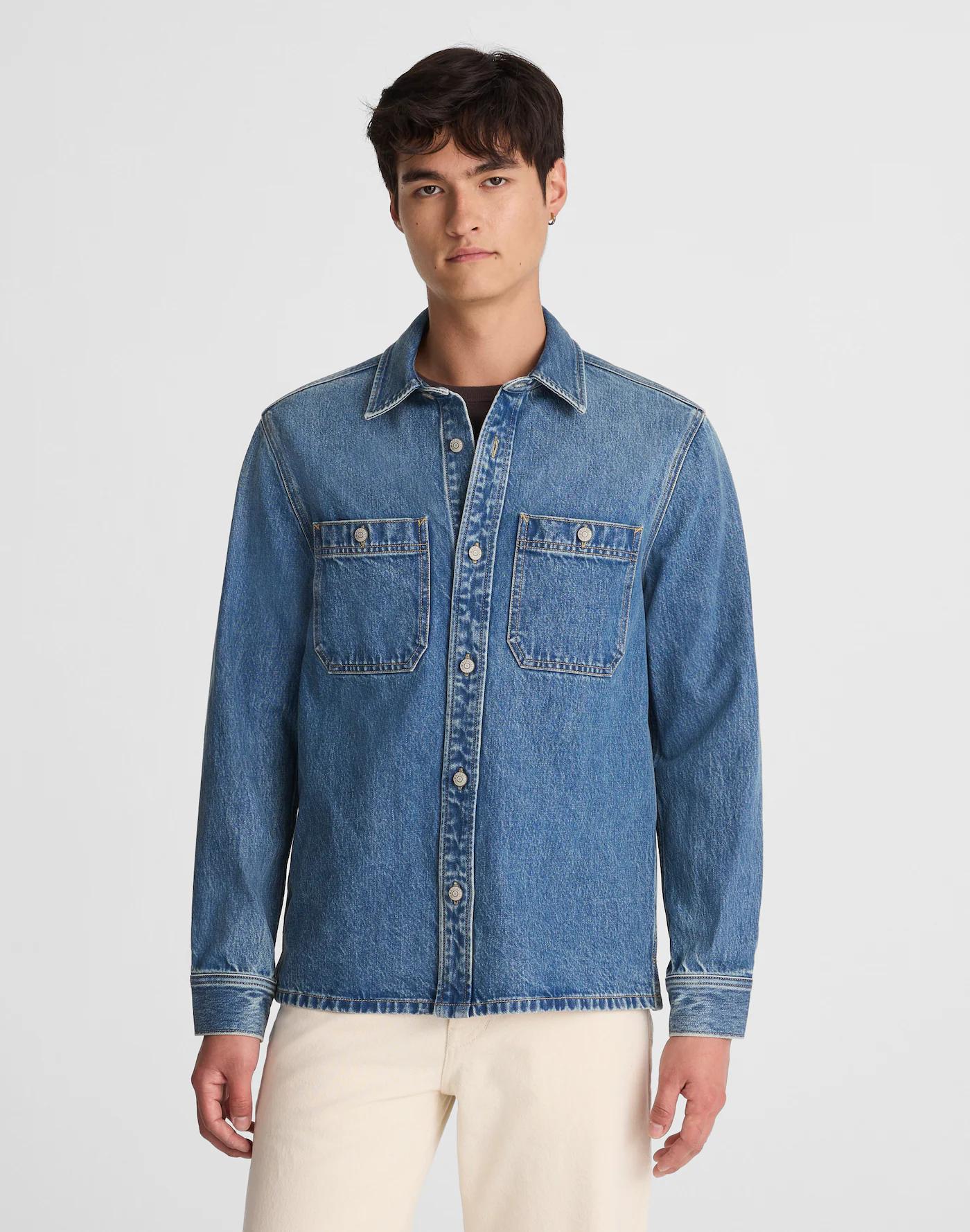 Denim Shirt-Jacket Product Image