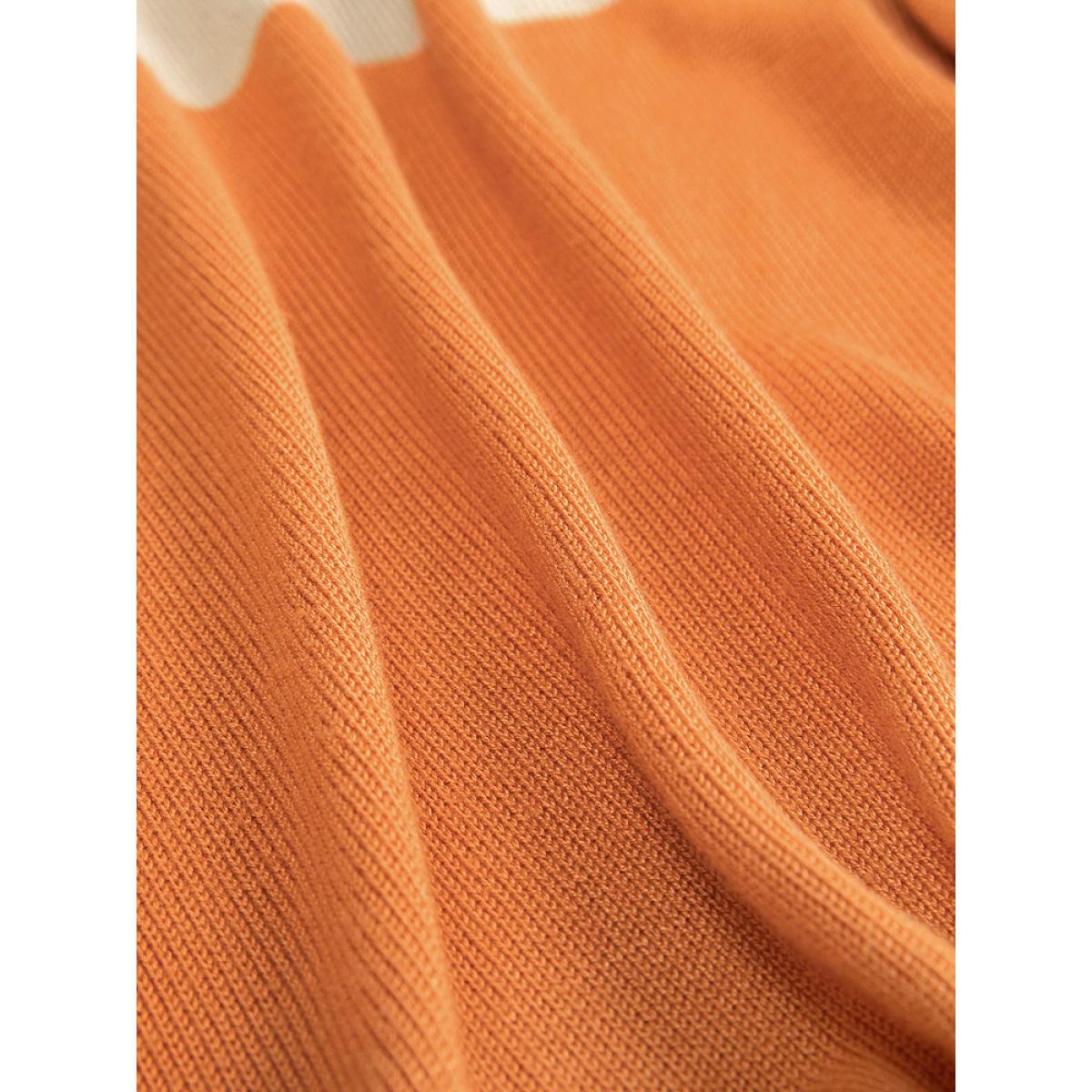 Plus Size Supersoft Essentials Colorblock Contrast Cardigan Multicolor Women Casual Loose Long Sleeve Dailywear Cardigans BloomChic 30/6X Product Image