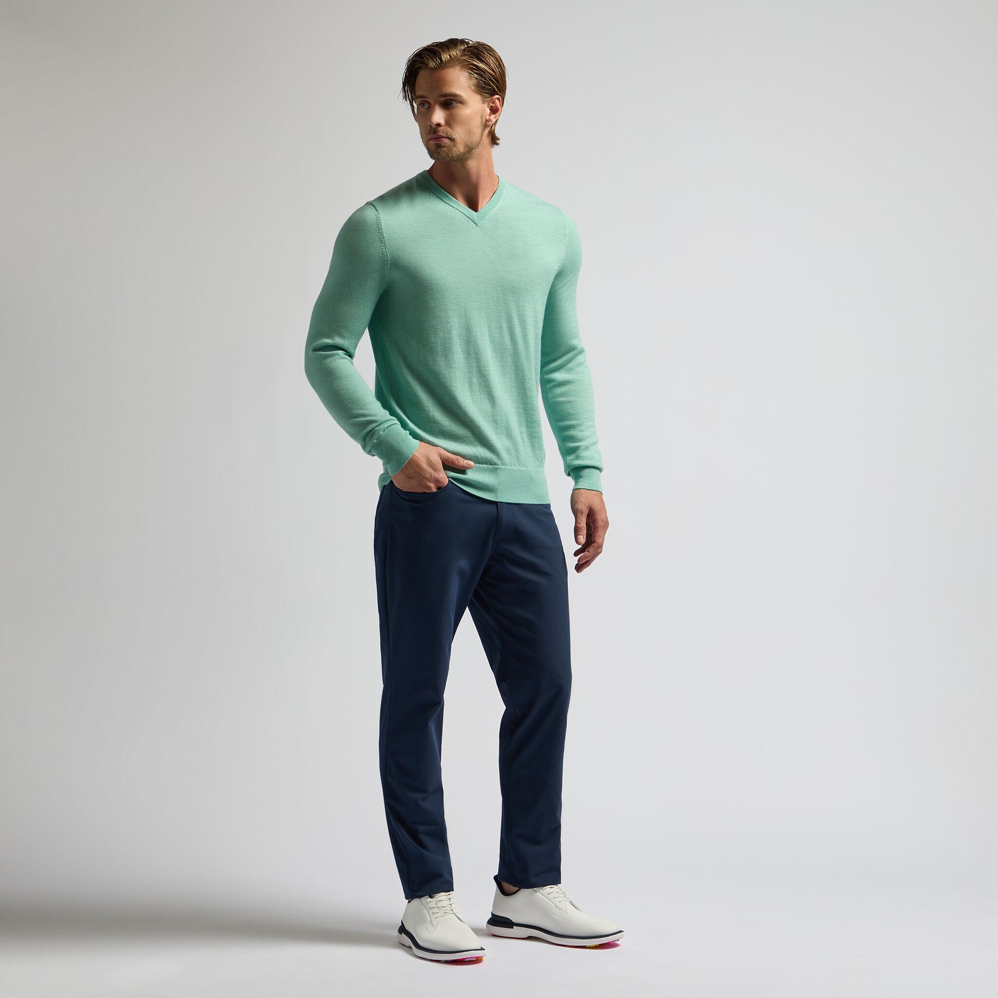 VERSE V NECK CASHMERE SWEATER Product Image