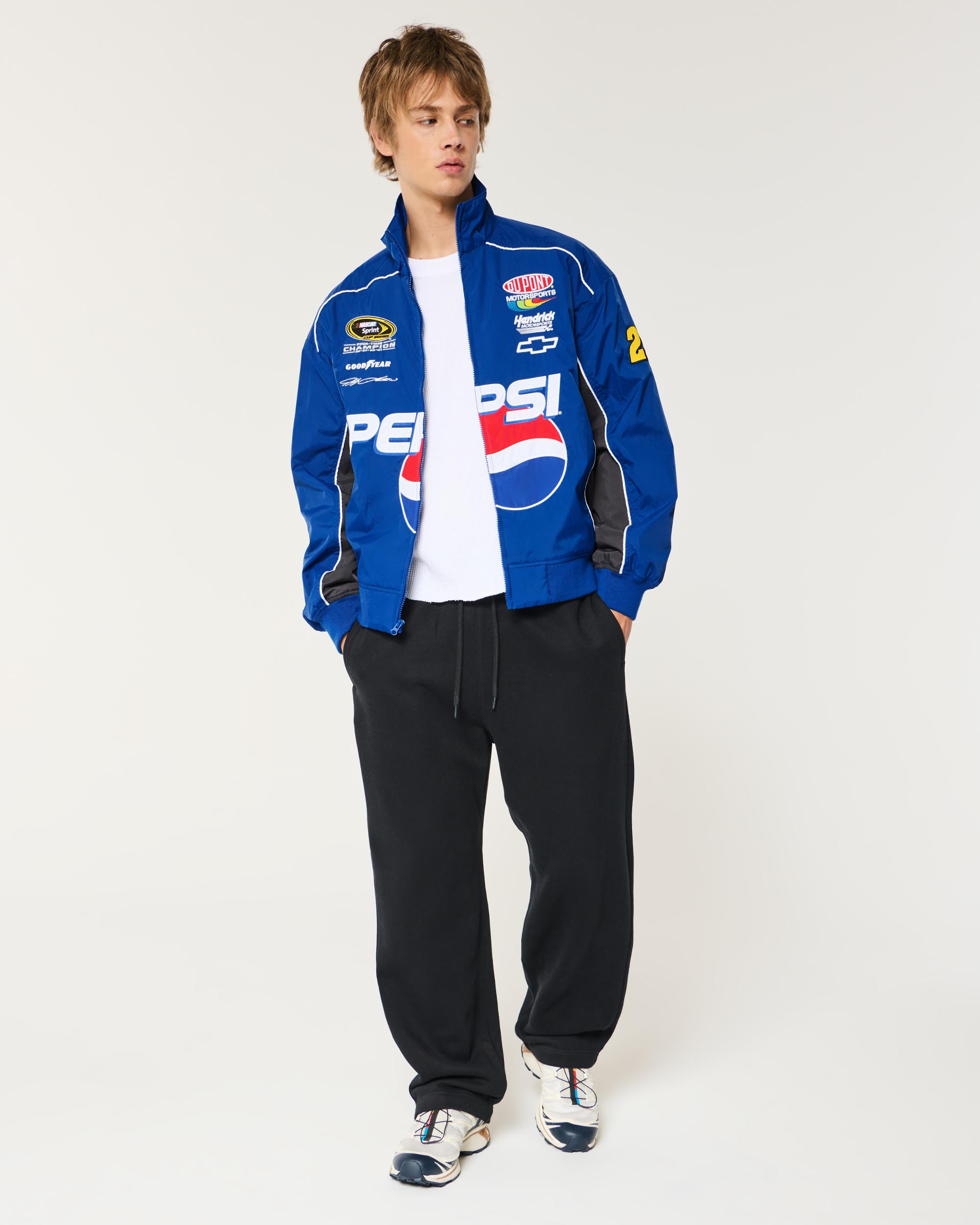 Pepsi NASCAR Graphic Zip-Up Racing Jacket Product Image