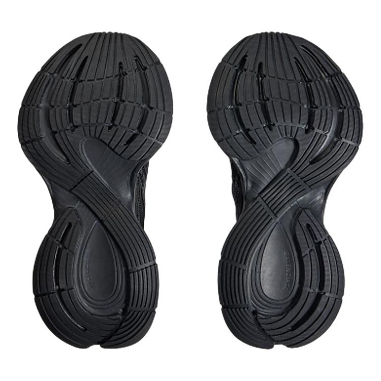 BALENCIAGA Black Mesh And Rubber Circuit Sneakers Product Image