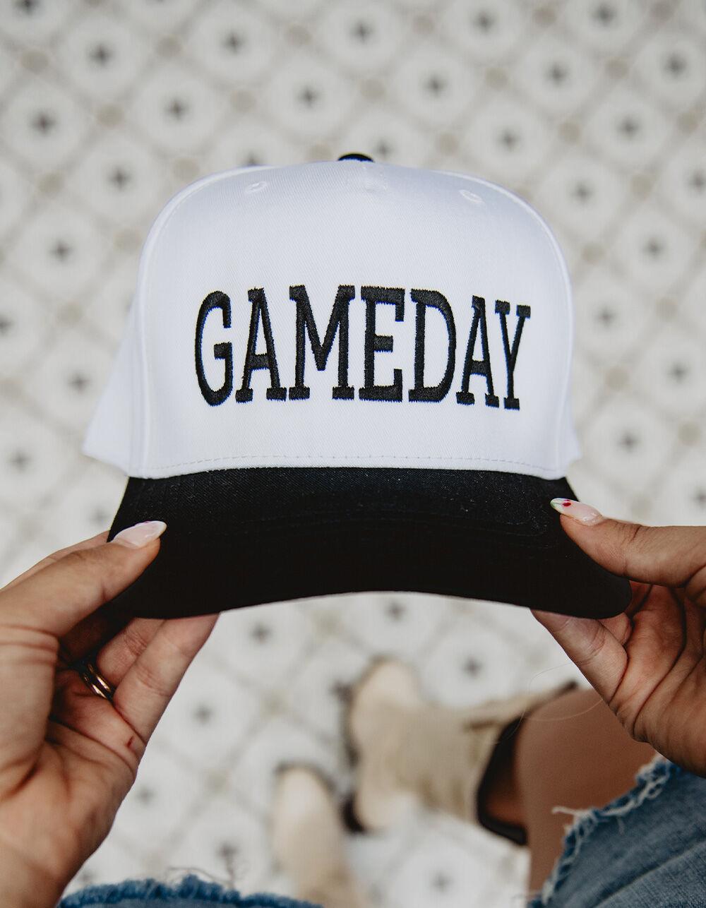 KATYDID Gameday Two-Toned Vintage Hat - BLACK Product Image