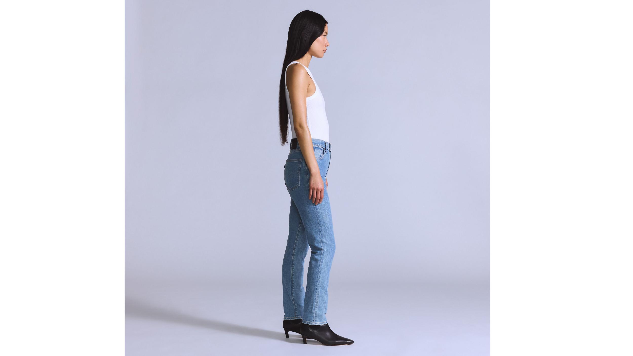 High Rise Slim Fit Women's Jeans Product Image