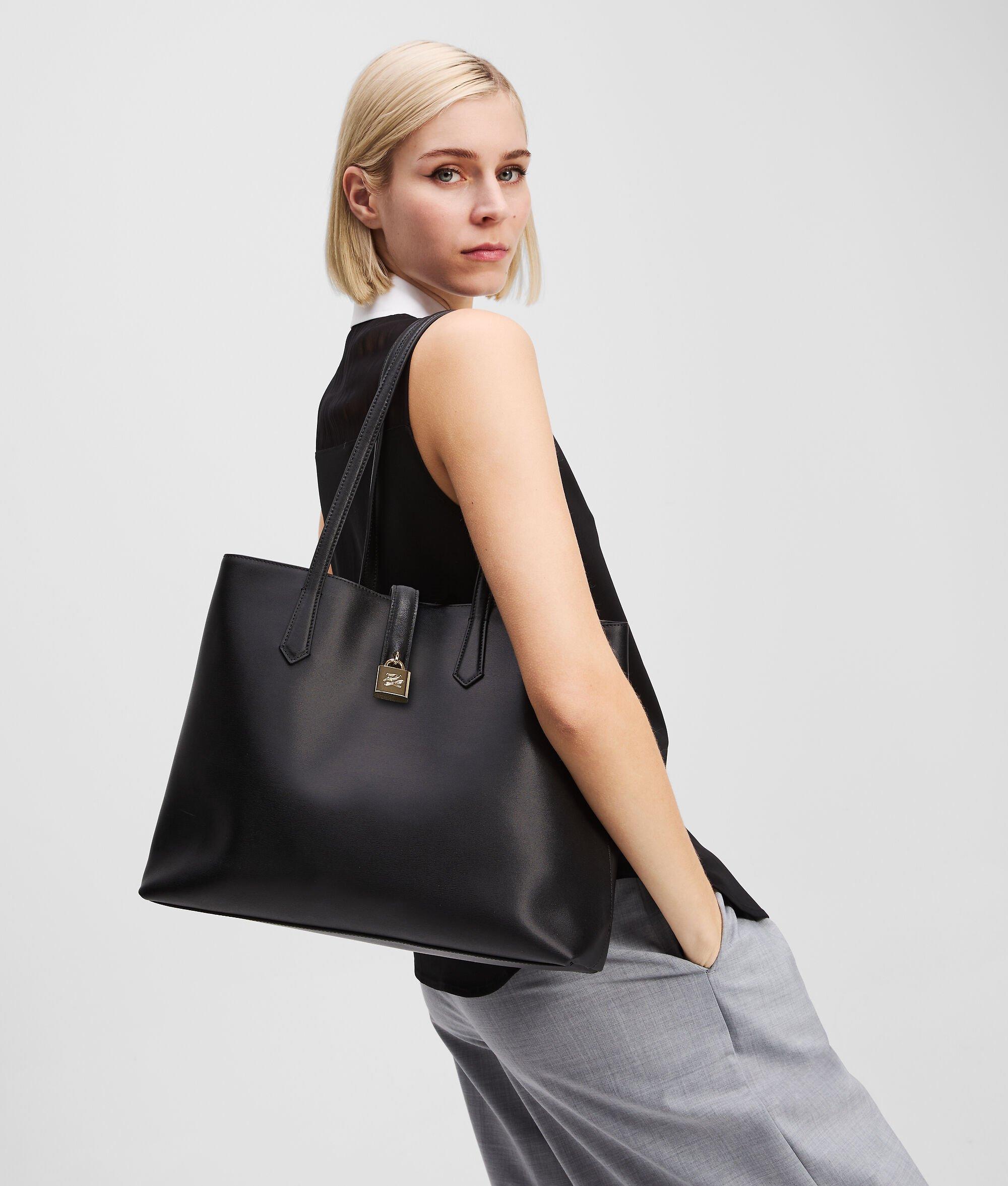 K/AUTOGRAPH PADLOCK MEDIUM TOTE BAG Product Image