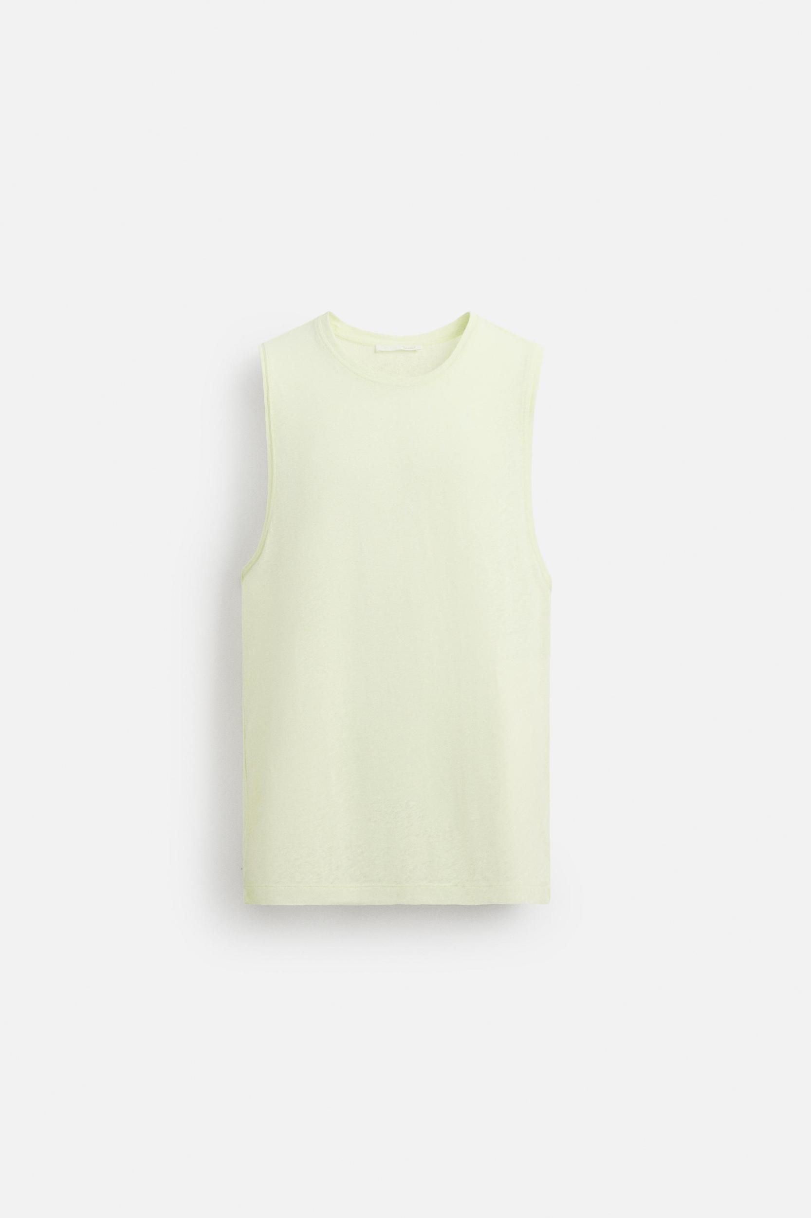 VISCOSE LINEN TANK TOP Product Image