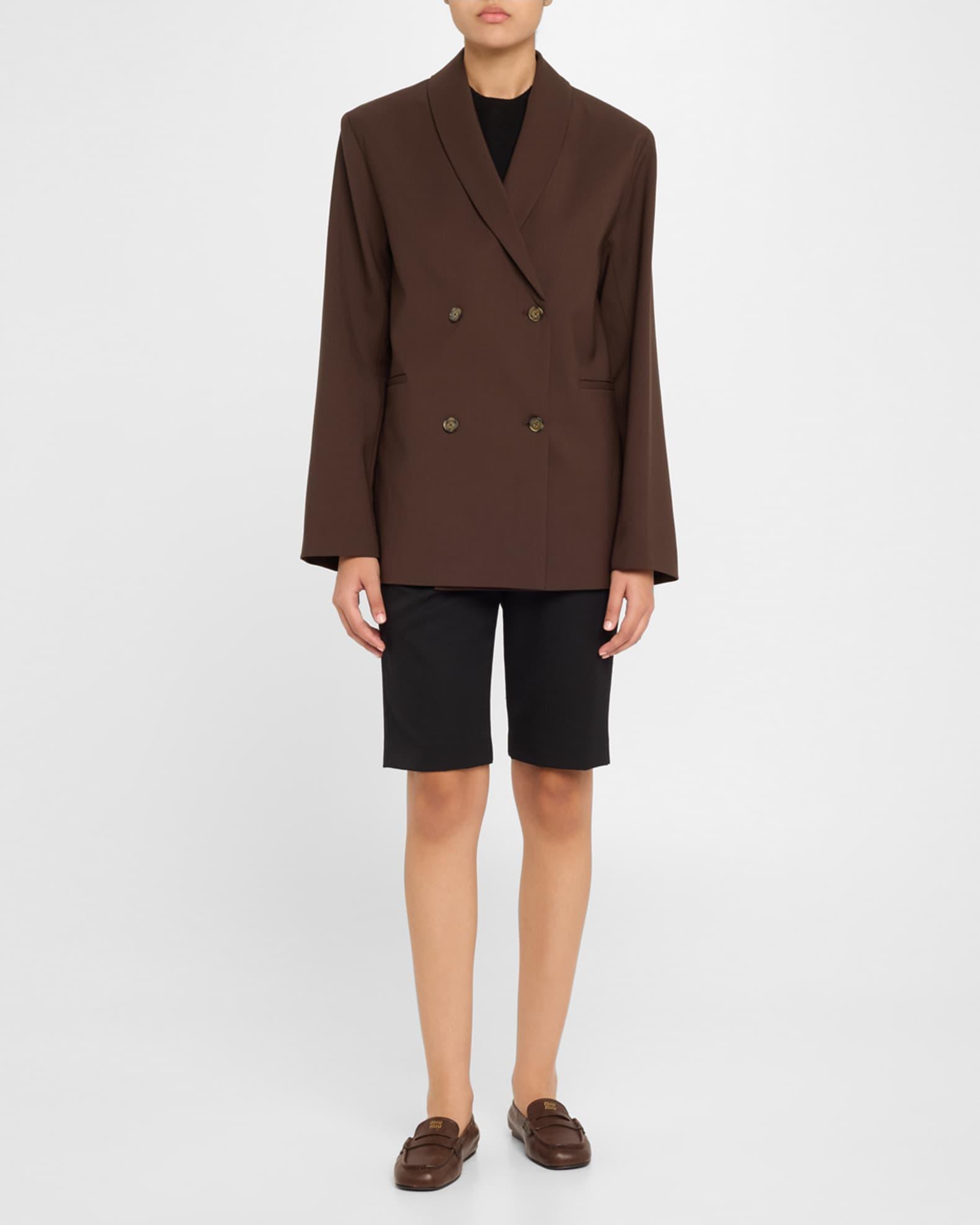 Aviator Leather Penny Loafers Product Image