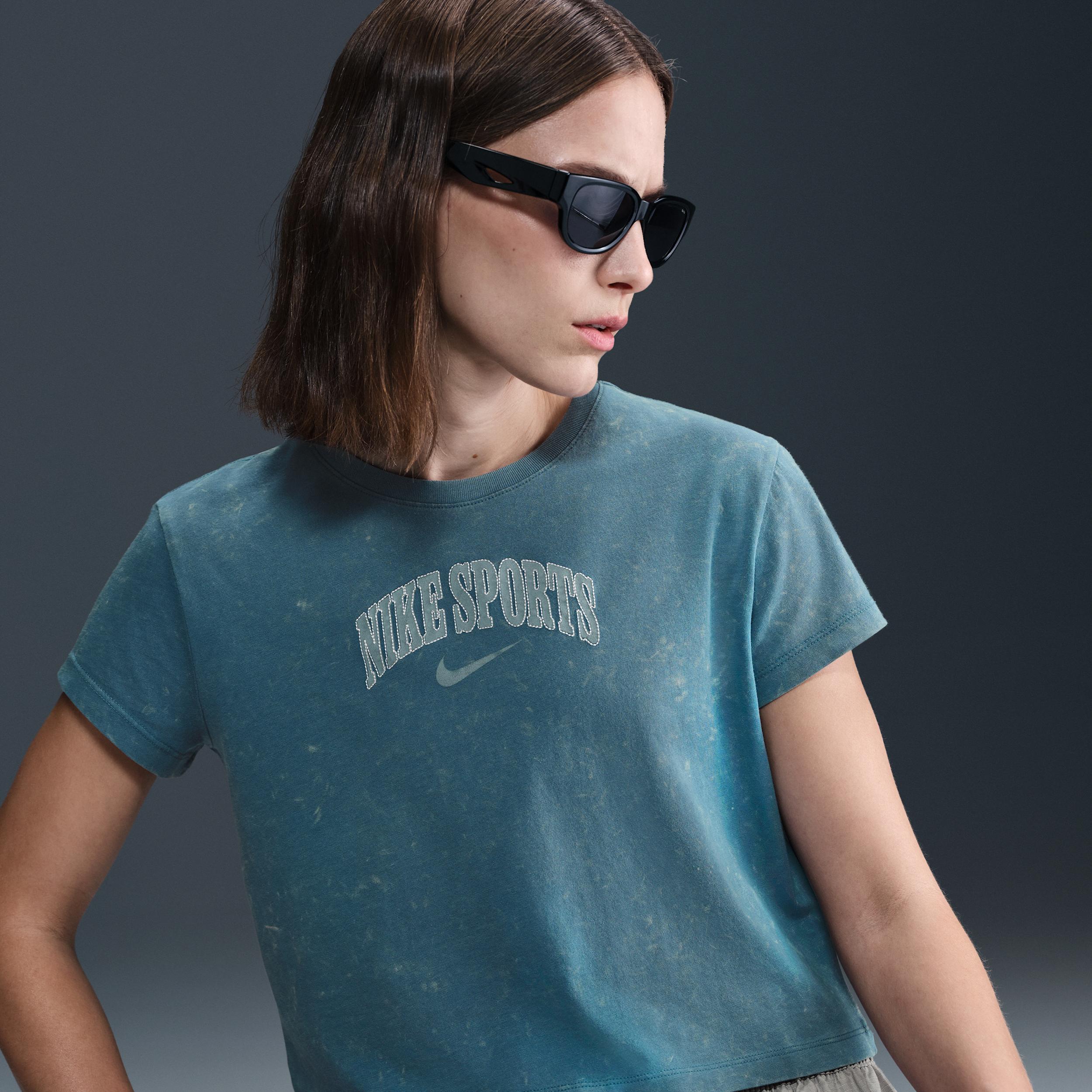 Womens Nike Sportswear Short-Sleeve T-Shirt | IB7332-006 Product Image