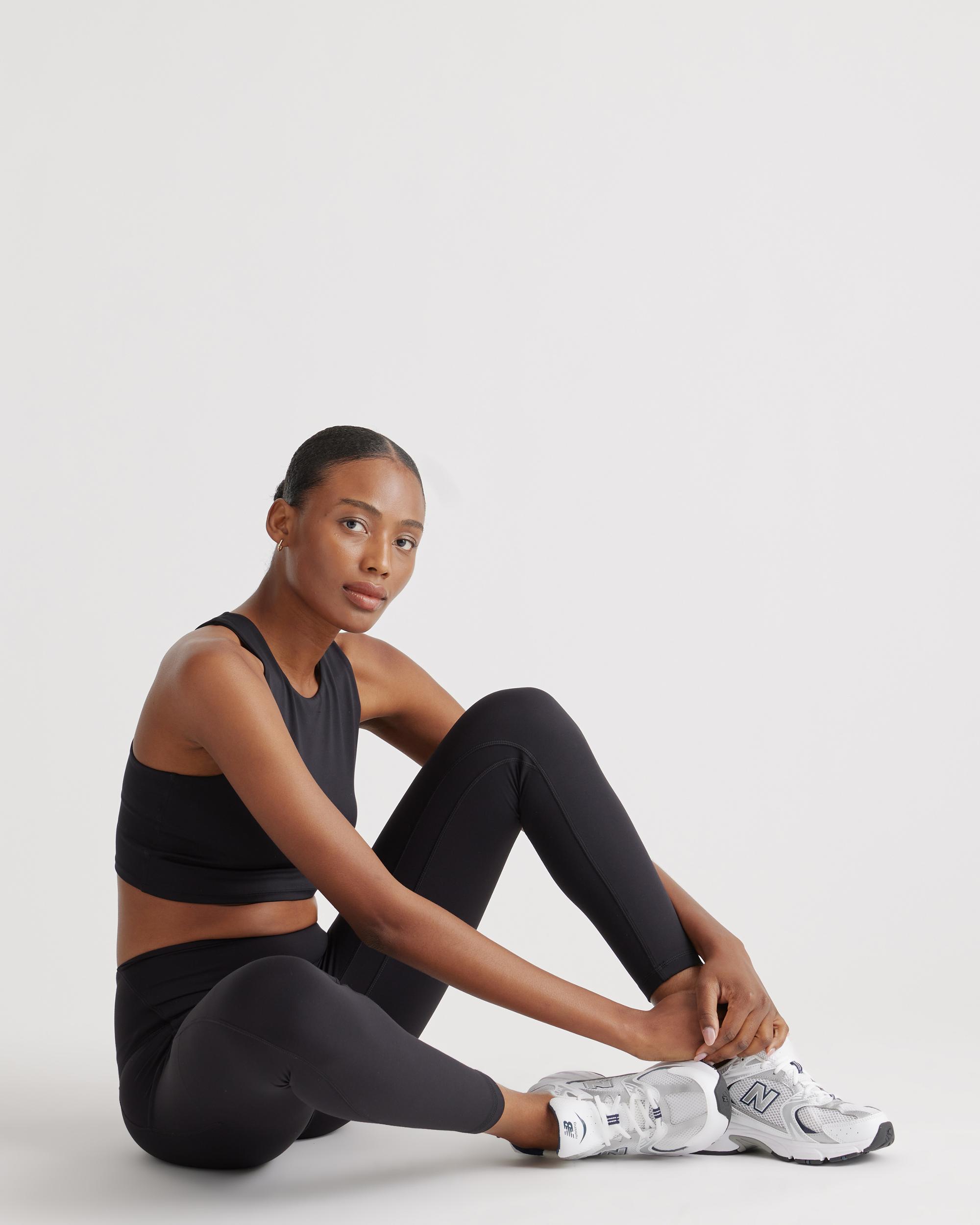 Quince | Women's Ultra-Form High-Rise Pocket Legging Size XS, Nylon/Spandex Product Image