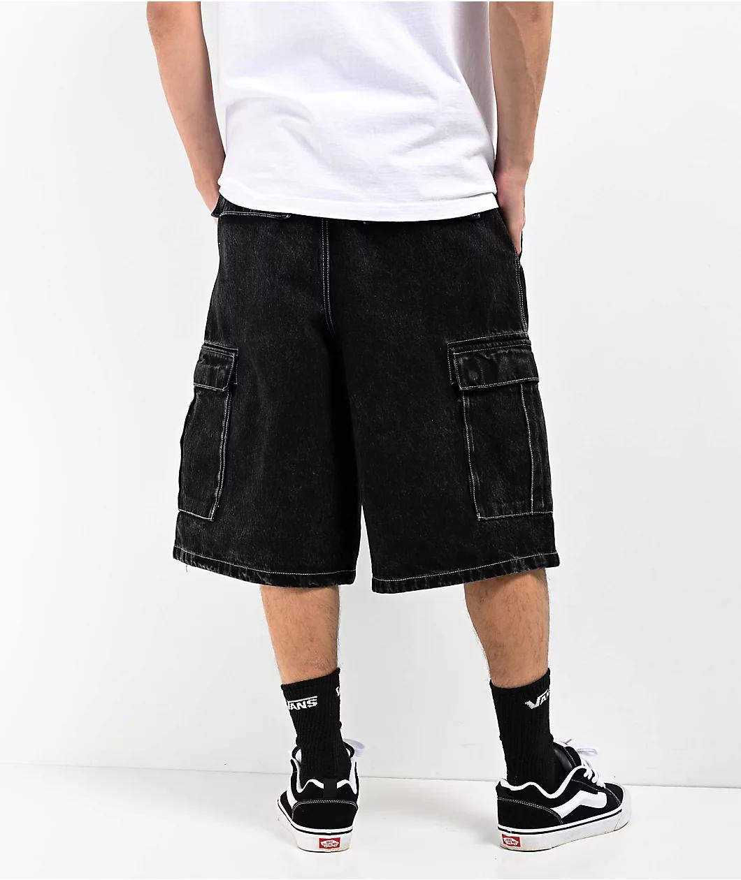 Empyre Handstyle Camo Ultra Loose Cargo Skate Shorts Product Image