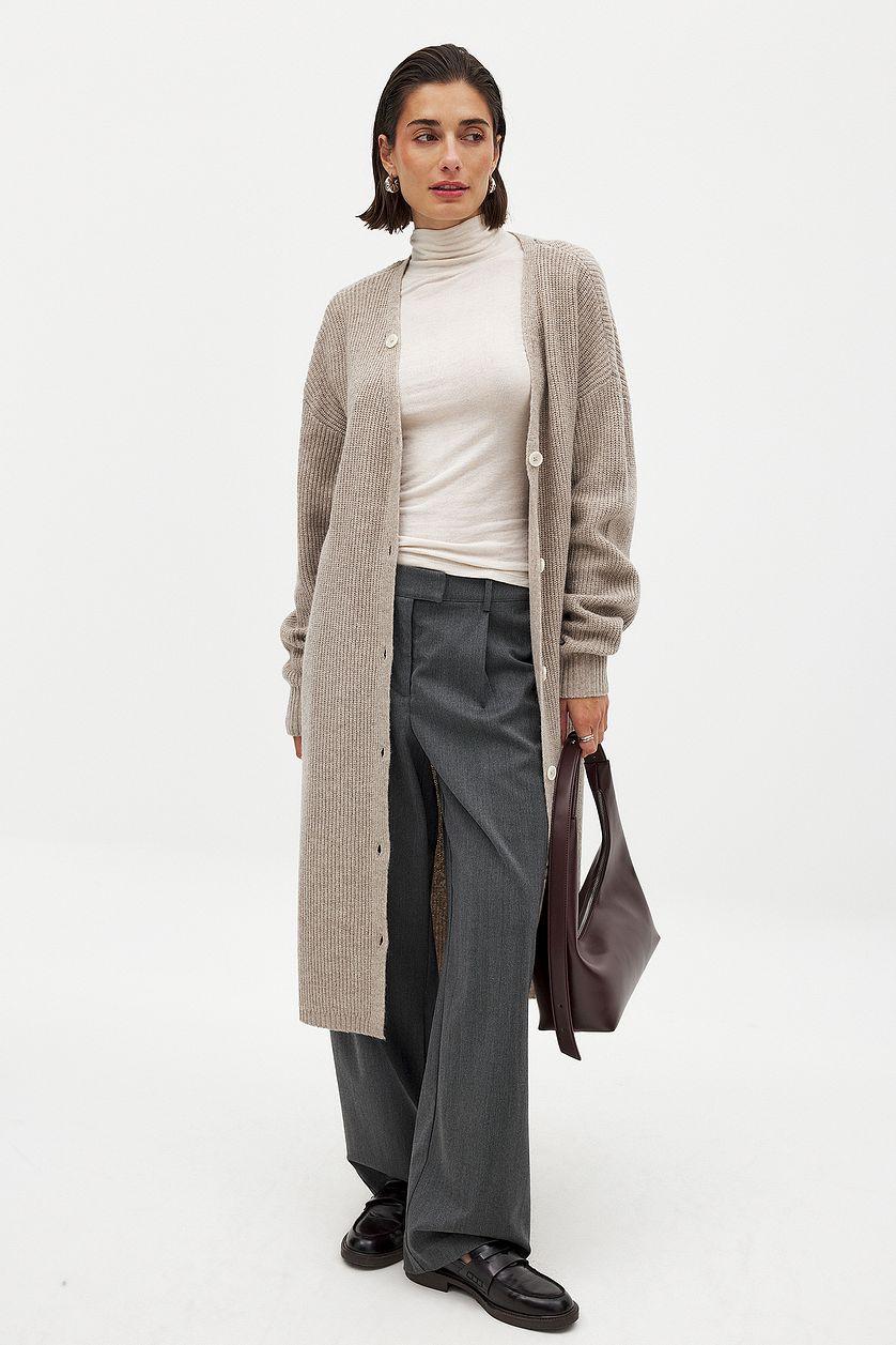 Knitted Maxi Cardigan Product Image