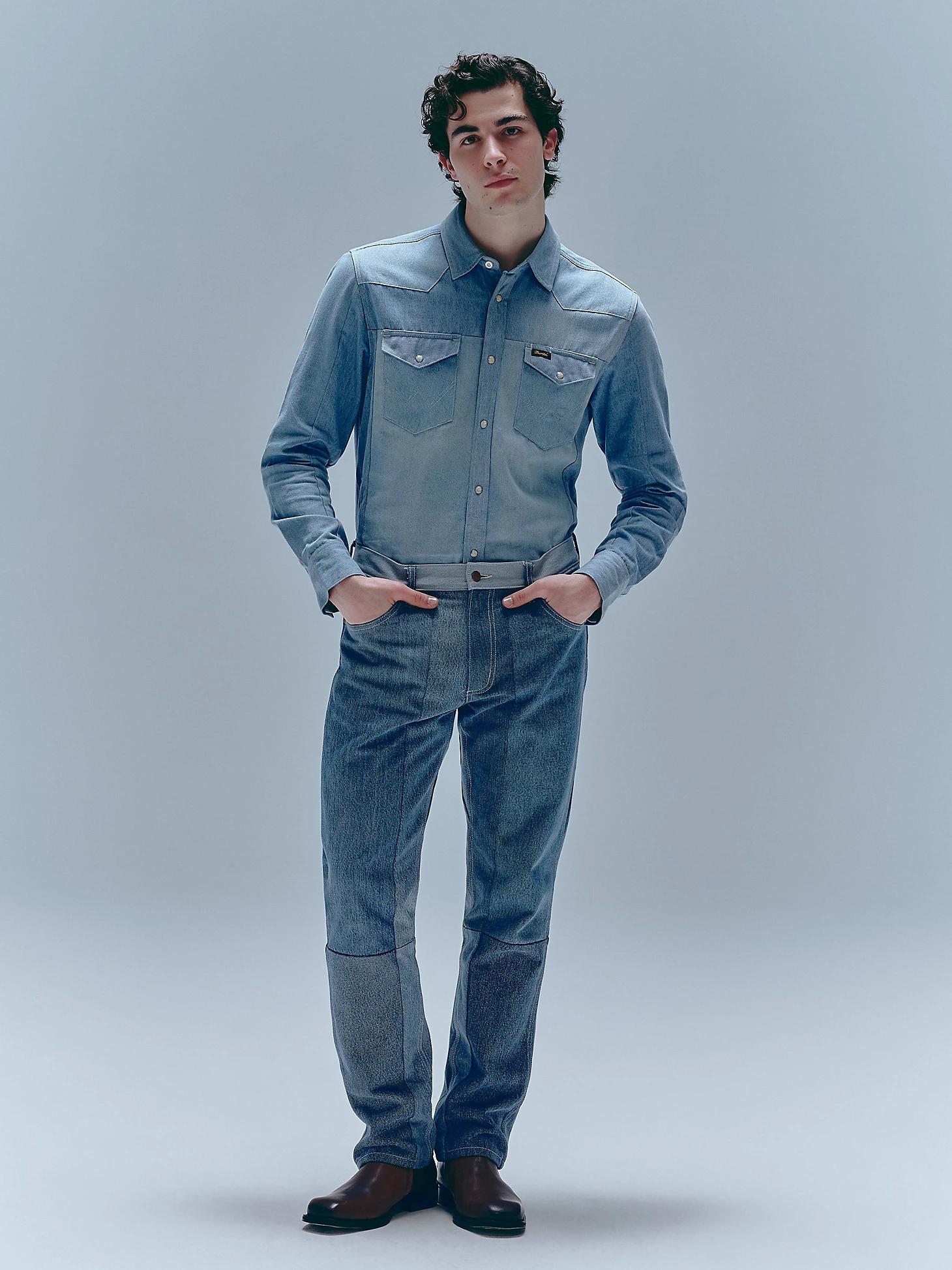 Wrangler x Beyond Retro Regular Straight Jean | Men's JEANS | Wrangler® Product Image