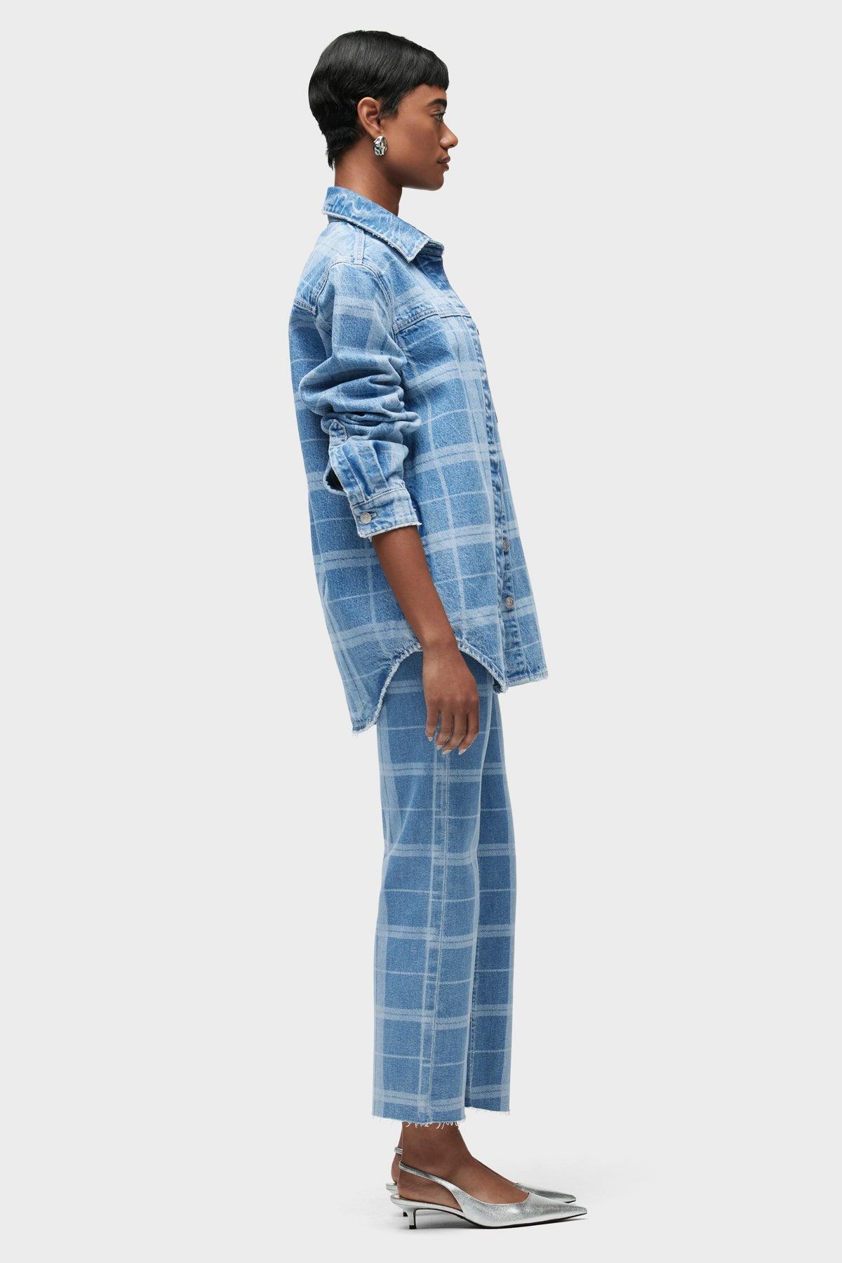 Rosie High-Rise Wide Leg Ankle Jean Female Product Image