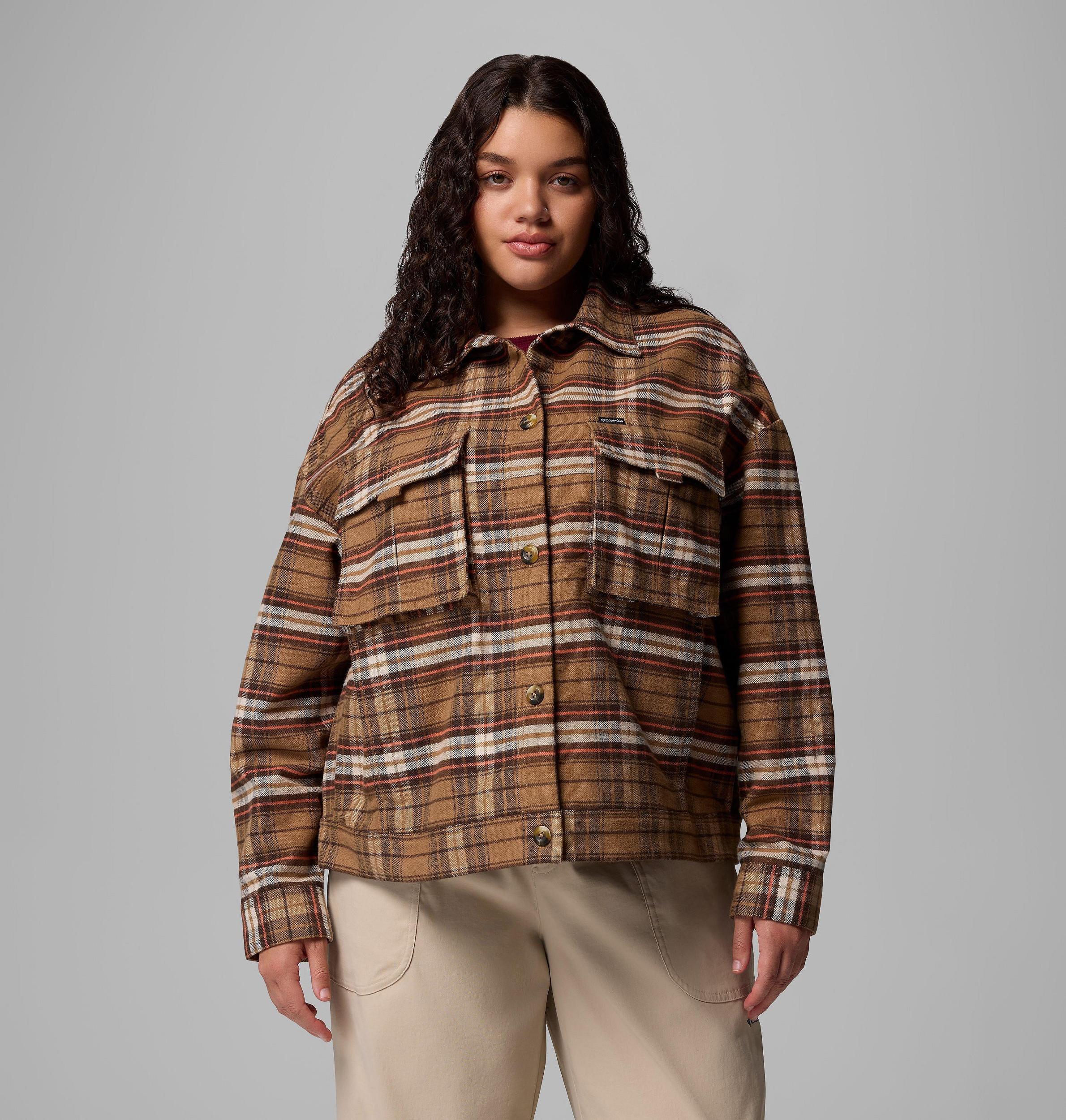 Columbia Women's Wildest Venture Shirt Jacket - Plus Size- Product Image