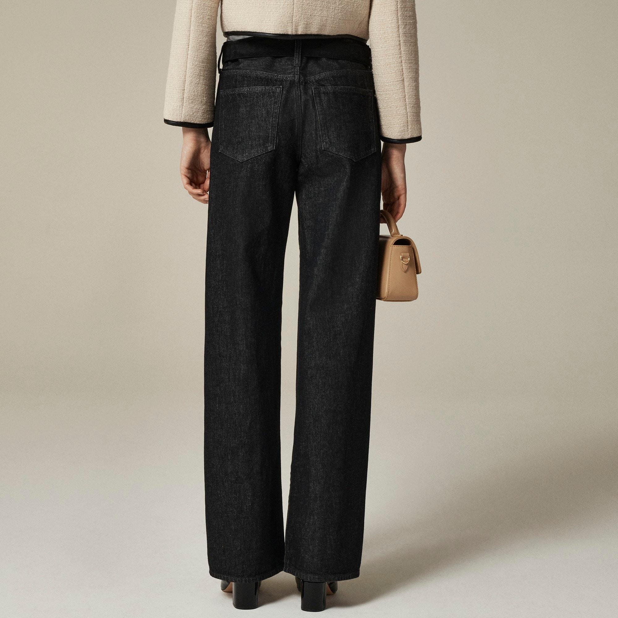 Lower-rise wide-leg jean Product Image