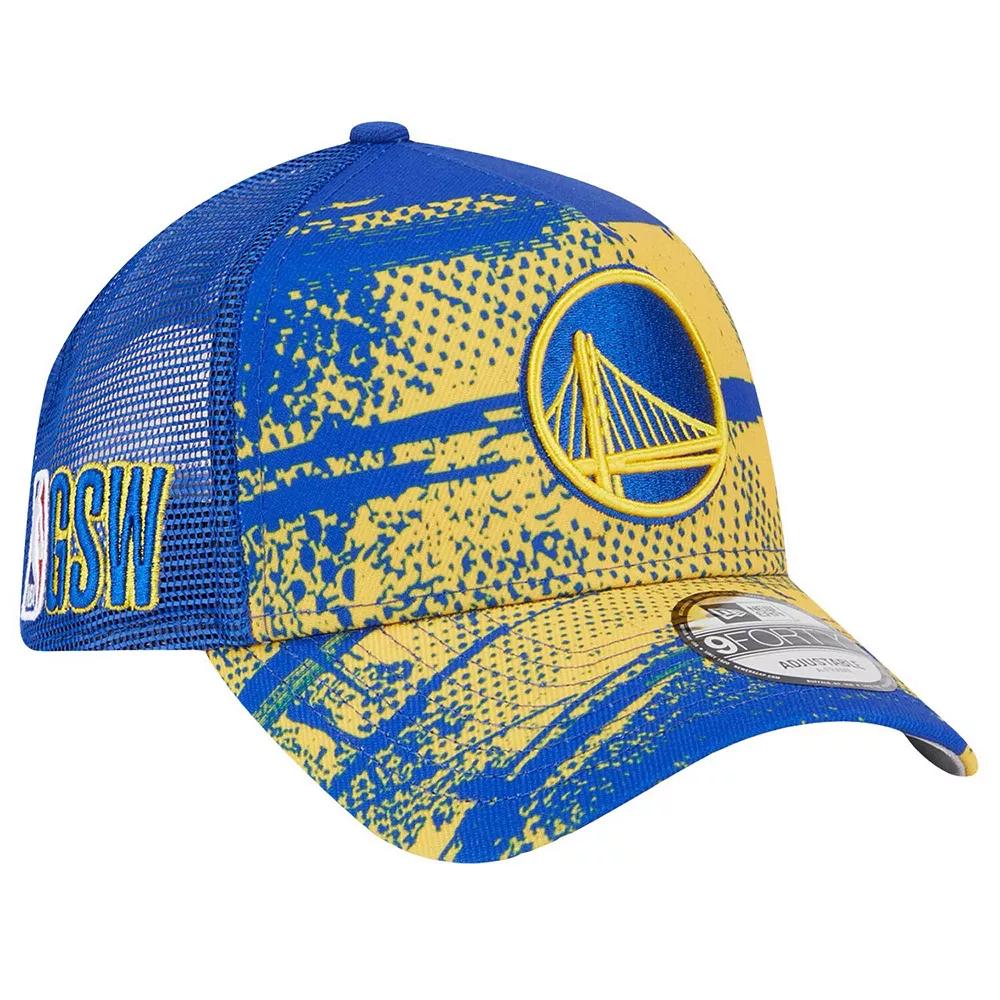 New Era Mens Golden State Warriors New Era Warriors A Frame OTC NBA 24 Tip Off Hat - Mens Product Image