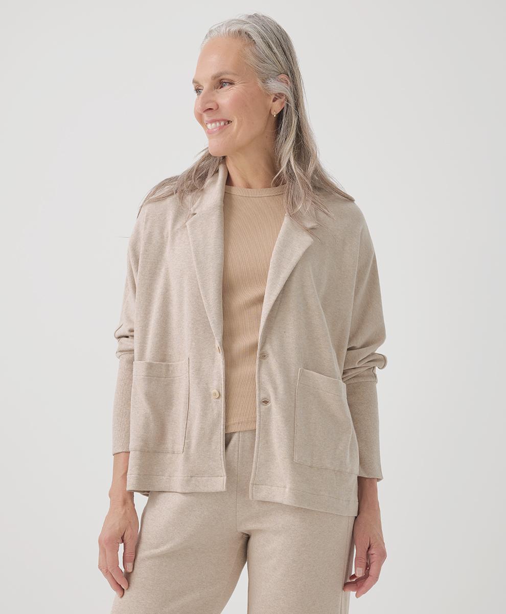 Womens Airplane Relaxed Blazer S Product Image