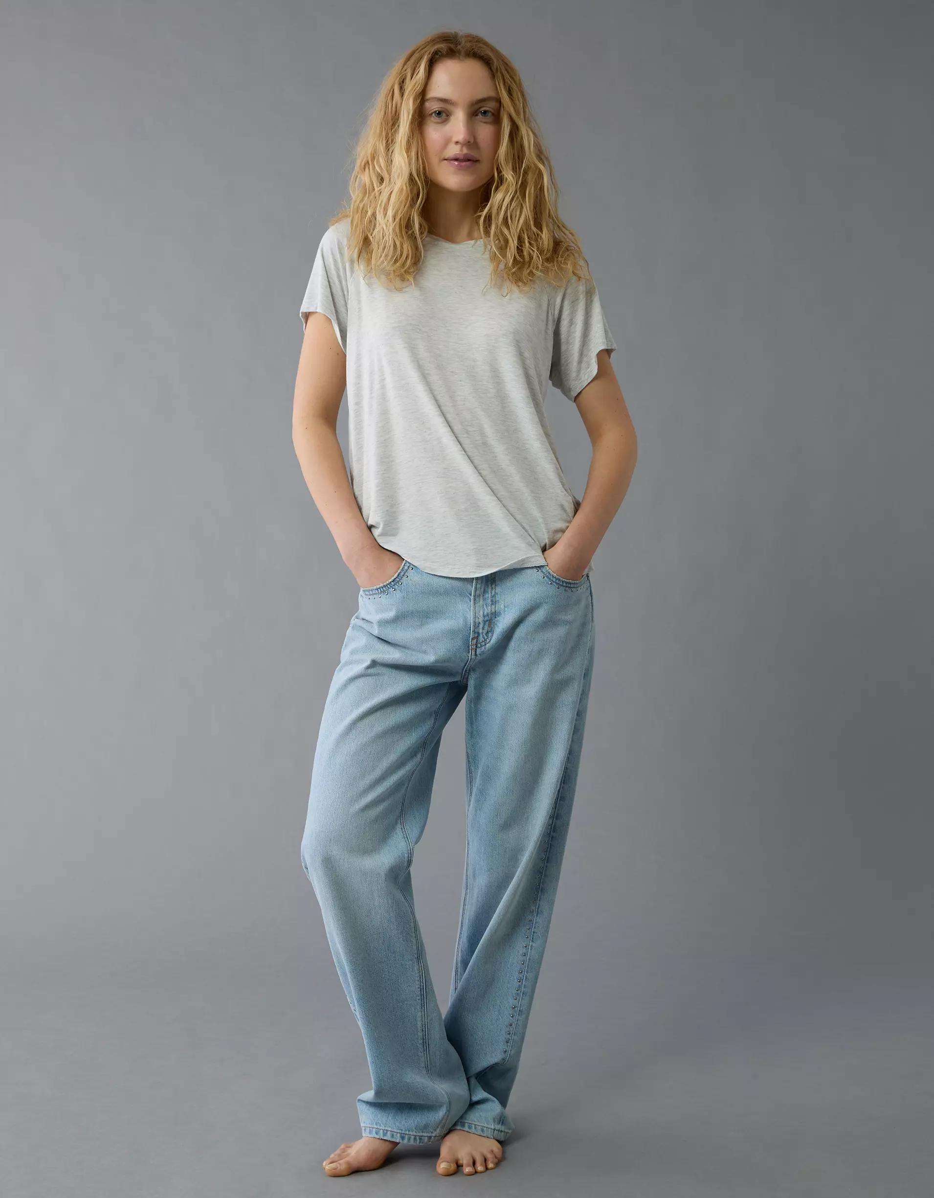 AE Soft & Sexy Raglan T-Shirt Product Image