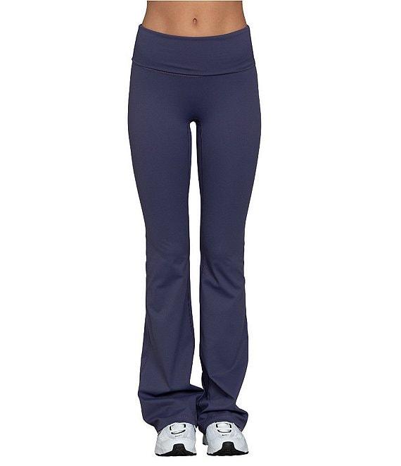 GOLD HINGE Essential Foldover High Rise Flare Pants Product Image