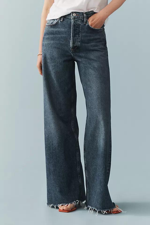 AGOLDE Dame High-Rise Wide-Leg Jeans Product Image