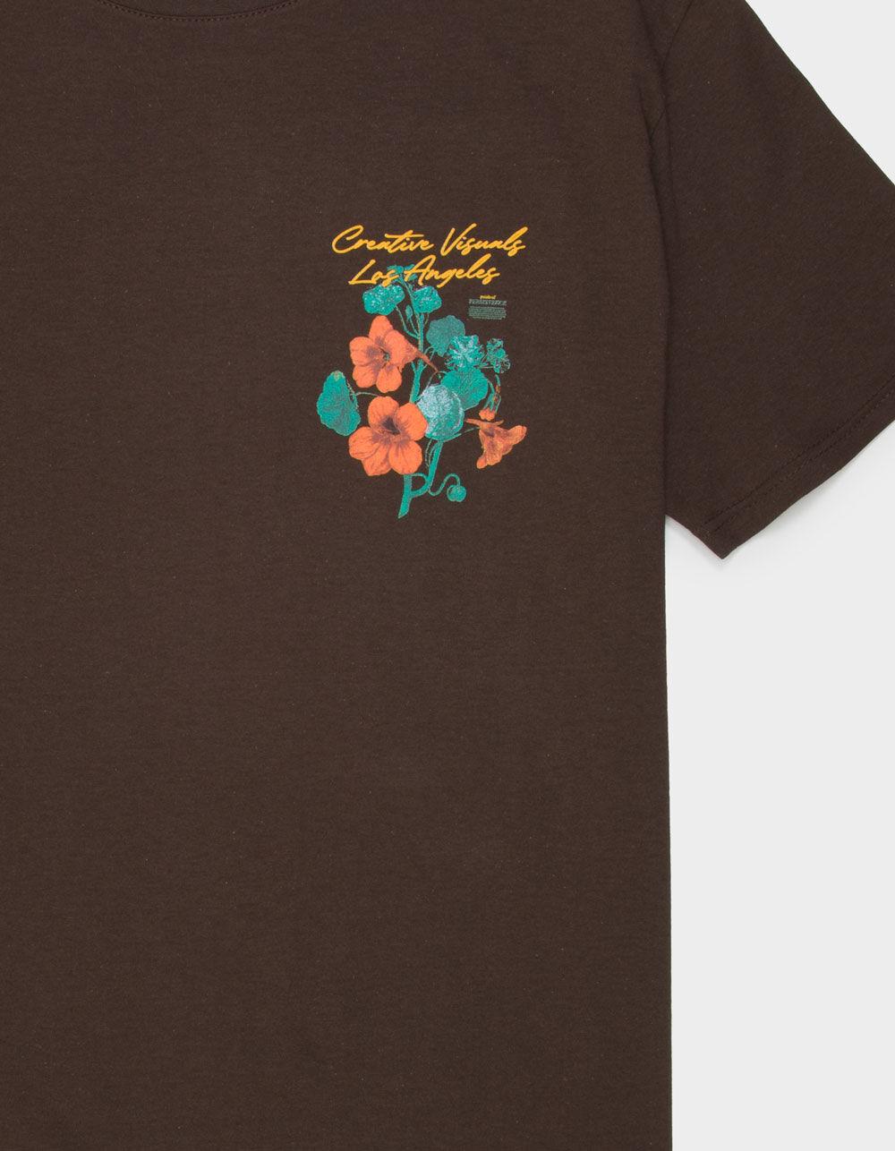 CVLA Petals Mens Tee - BROWN Product Image