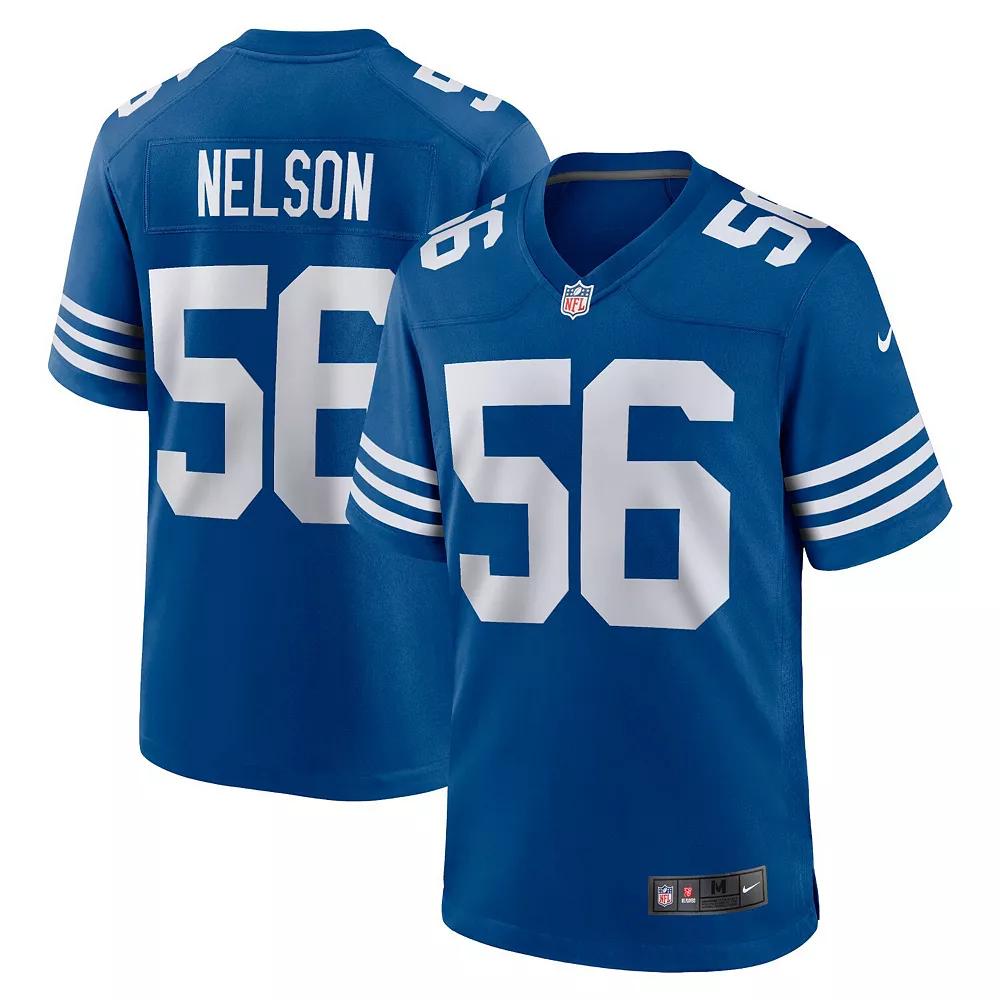 Men's Nike Quenton Nelson Royal Indianapolis Colts Alternate Game Jersey,  Product Image