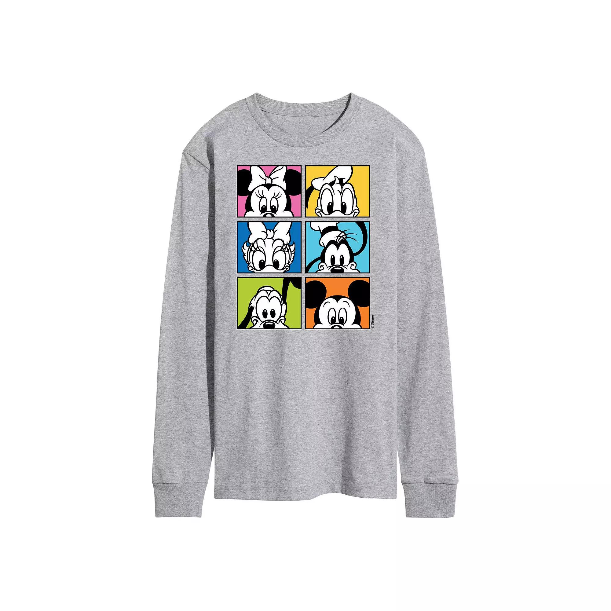 Men's CocaCola Happy Holidays Bear Long Sleeve Graphic Tee,  Product Image