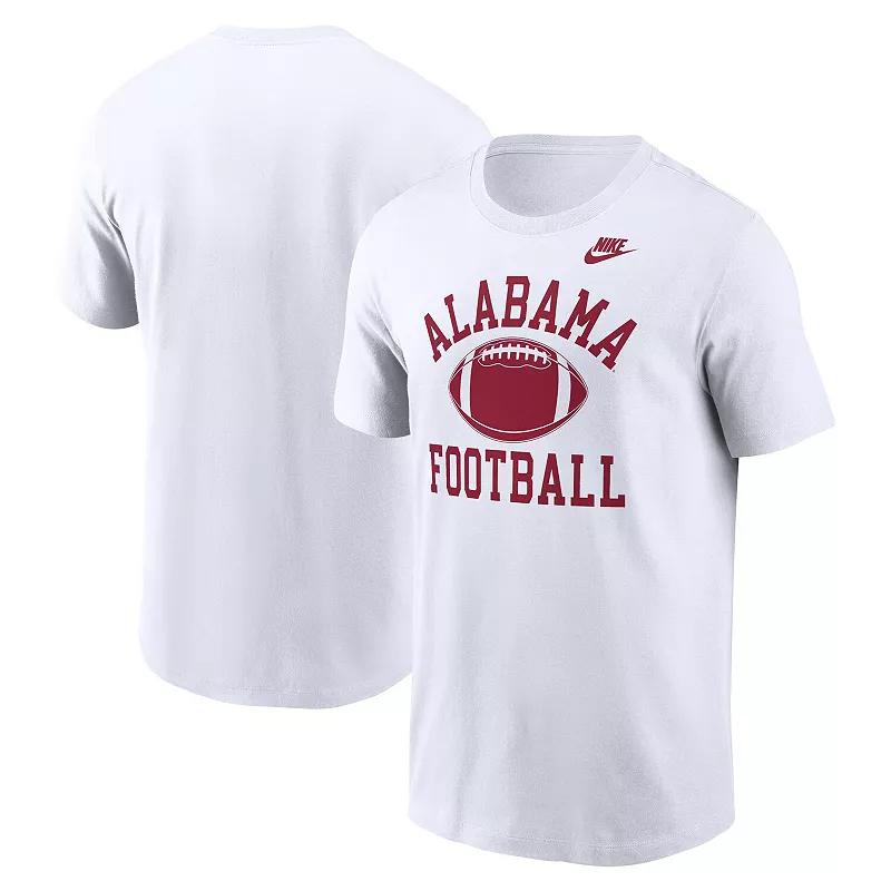 Men's Nike White Alabama Crimson Tide Legacy Football Icon T-Shirt,  Product Image