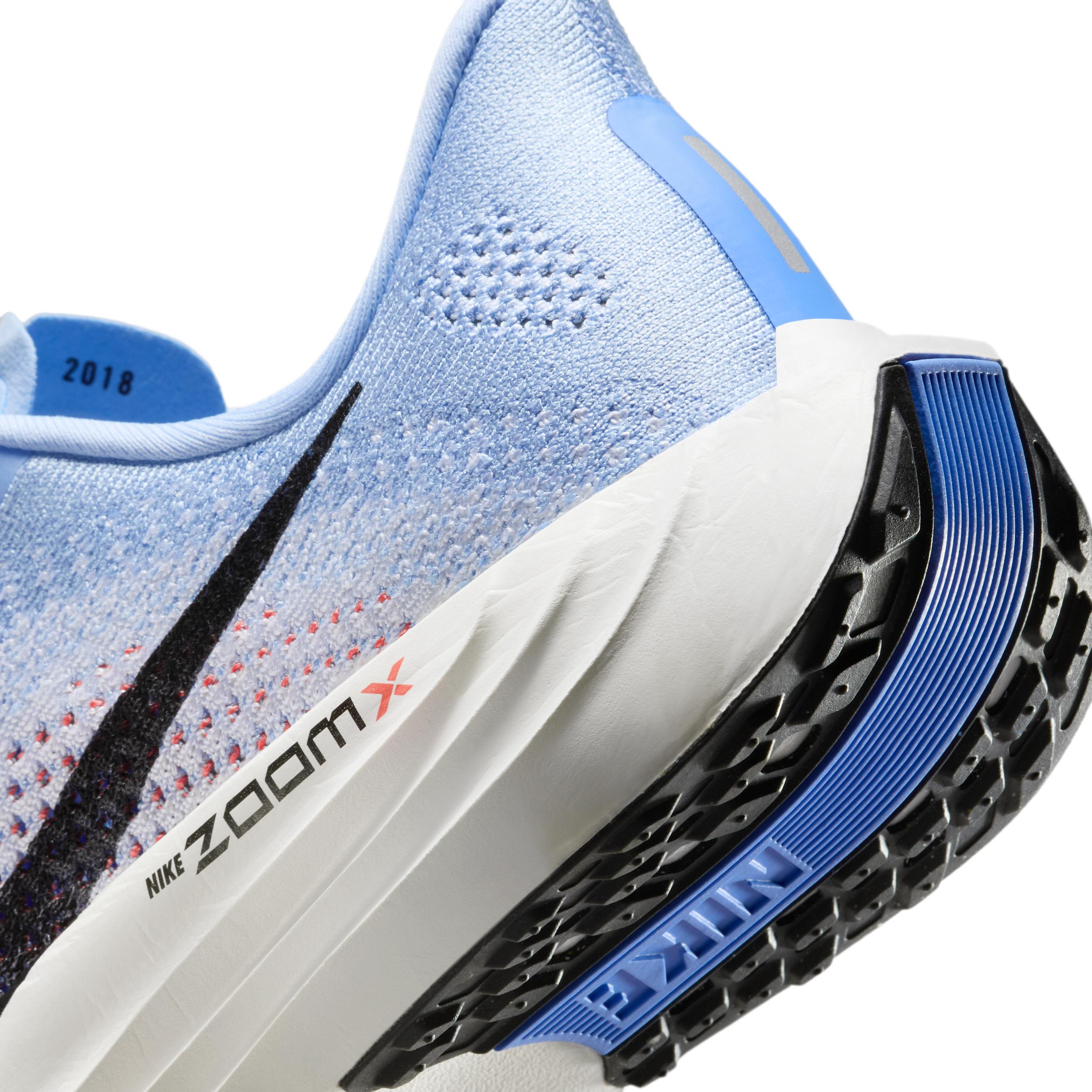 Nike Womens Pegasus Plus Road Running Shoes in Aluminum/Black/Royal Pulse Product Image