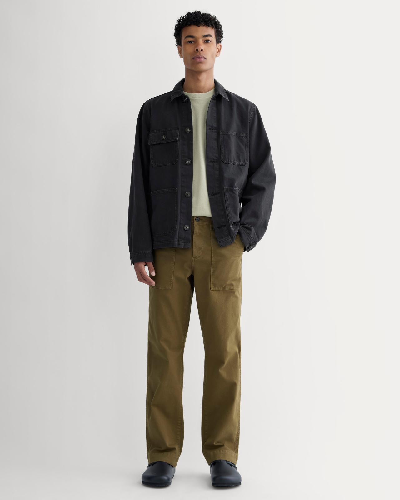 Mens Canvas Relaxed Pant by Everlane Product Image