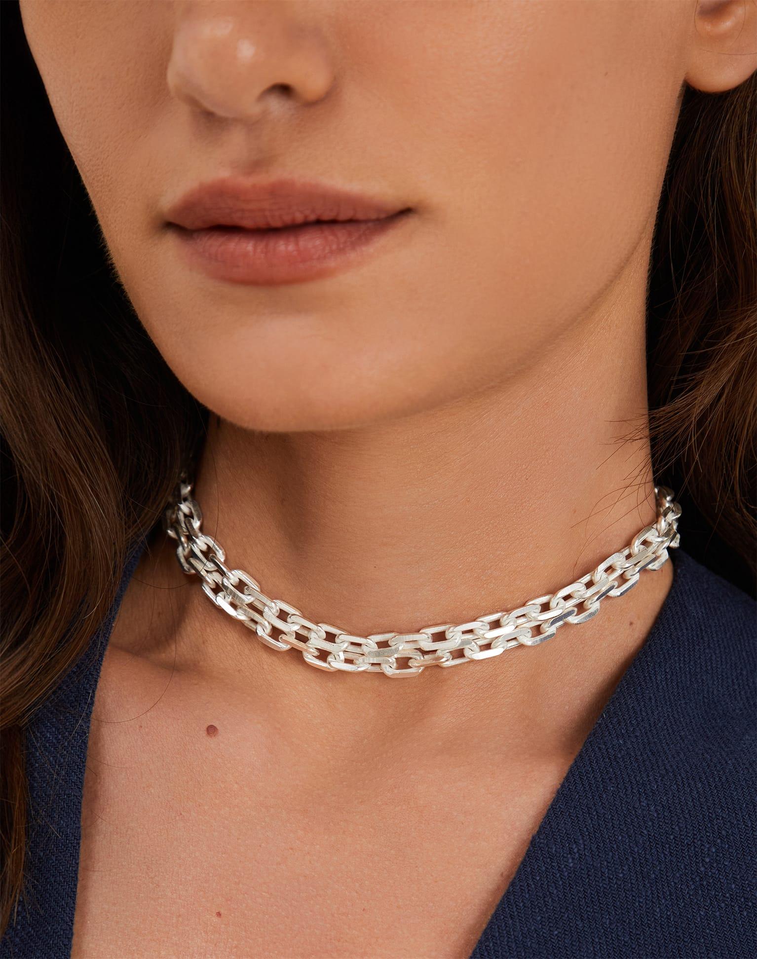 Aimee Necklace - Silver Product Image