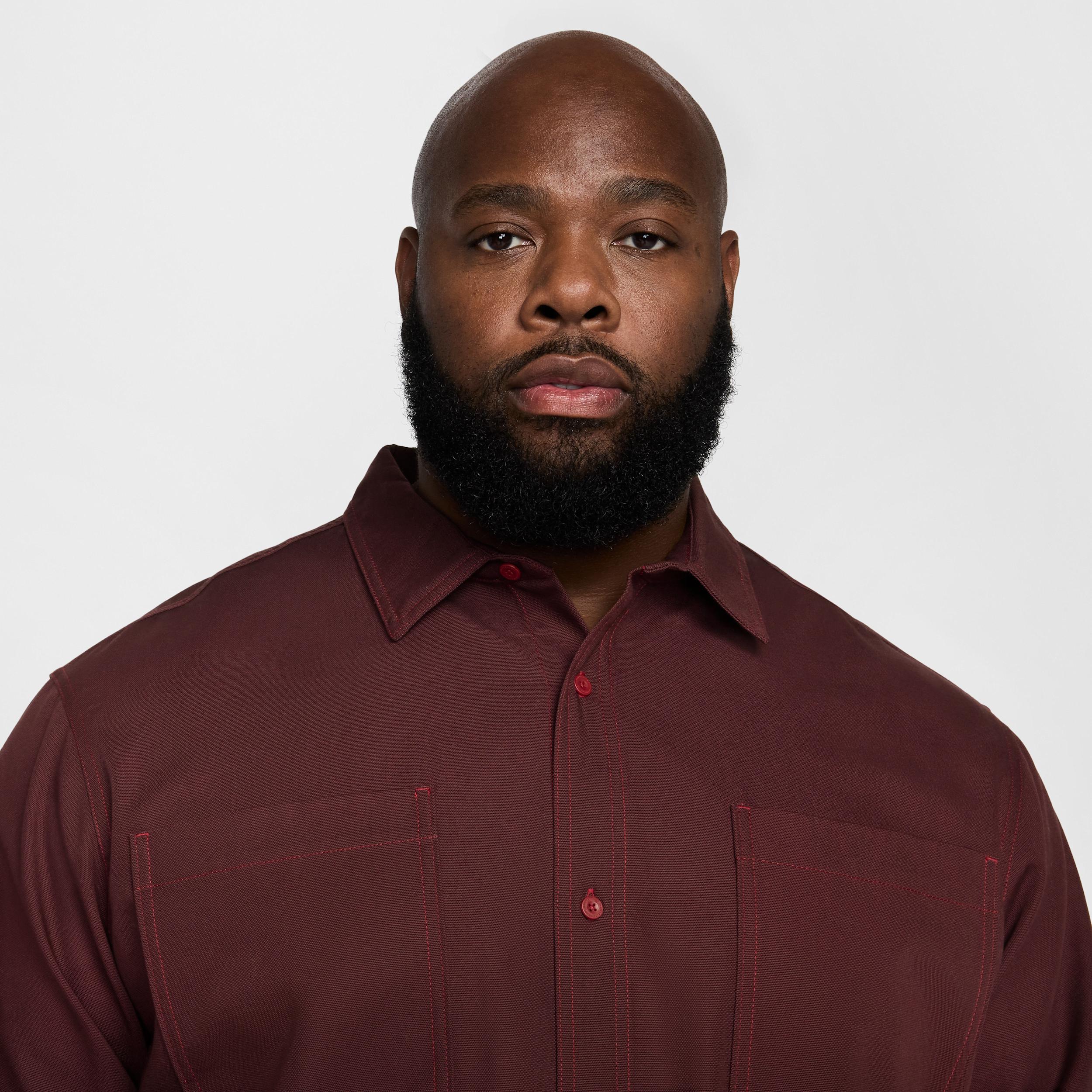 Men's Nike SB Long-Sleeve Woven Skate Top Product Image