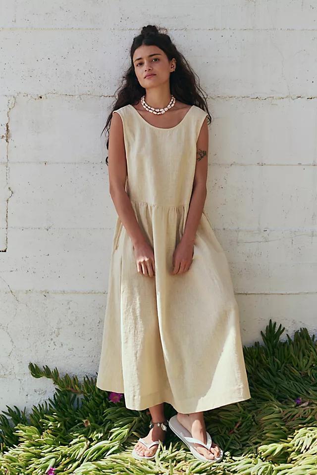 Madeline Cotton-Linen Midi Product Image