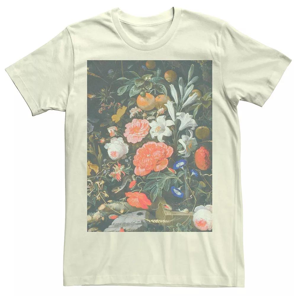 Men's Renaissance Flowers Painting Tee,  Product Image