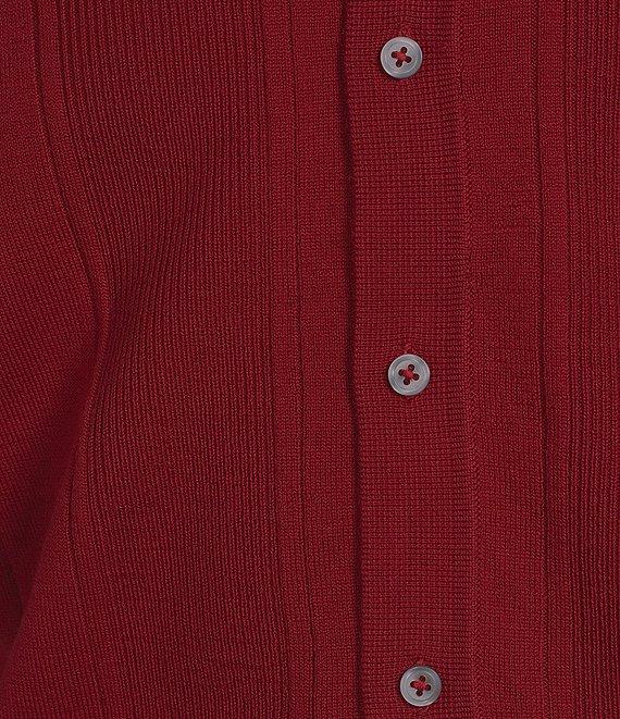 Murano Snit Short Sleeve Coatfront Shirt Product Image