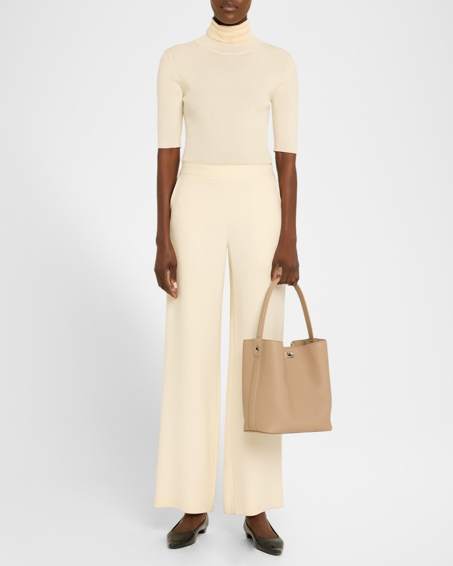 Odeon PM Grain Leather Bucket Bag Product Image