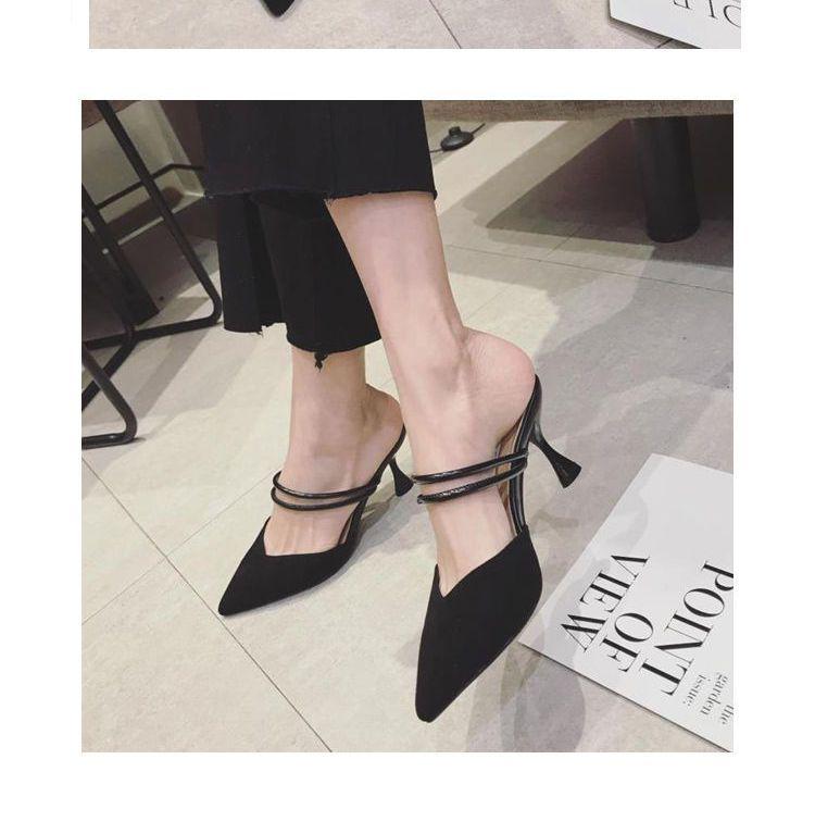 Pointy Toe Kitten Heel Sandals Product Image