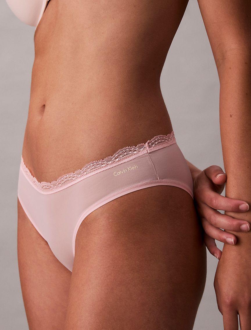 Microfiber Stretch with Lace Bikini Product Image