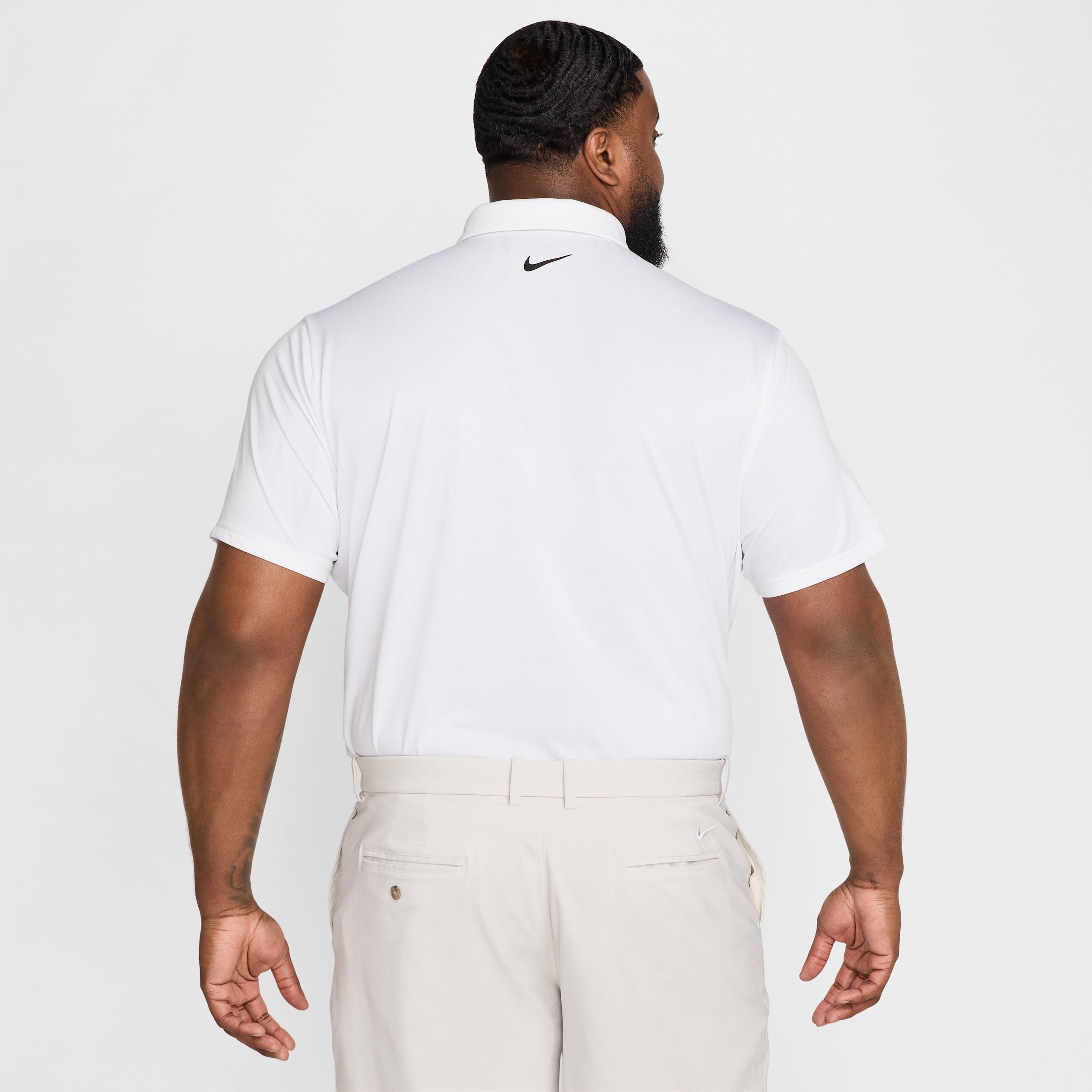 Nike Mens Tour Dri-FIT Jacquard Golf Polo | FZ7475-100 Product Image