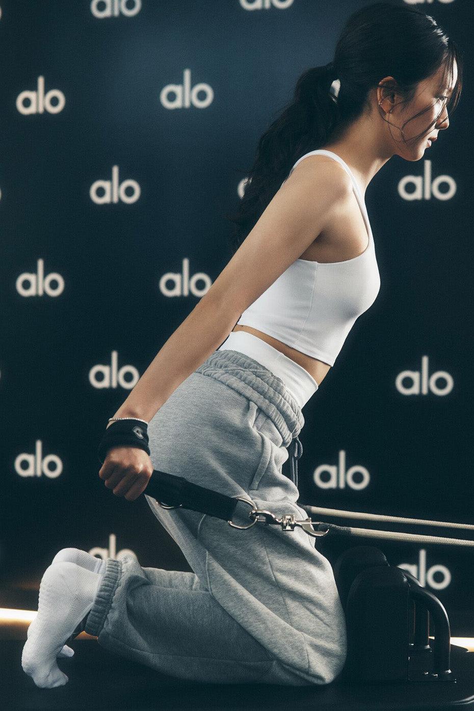 Make Waves Sweatpant - Athletic Heather Grey Tonal Female Product Image