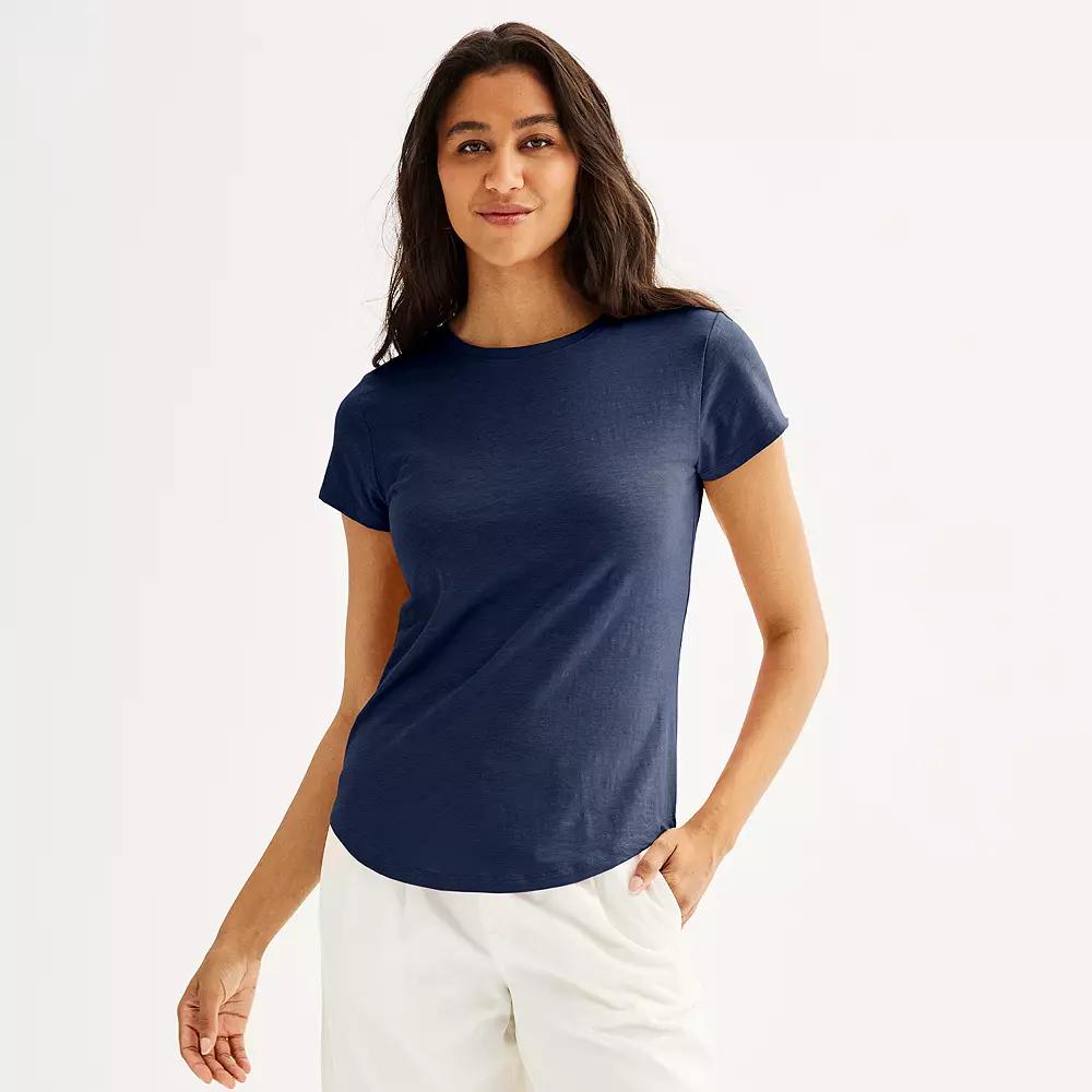 Women's Sonoma Goods For Life® Short-Sleeve Crew Tee,  Product Image